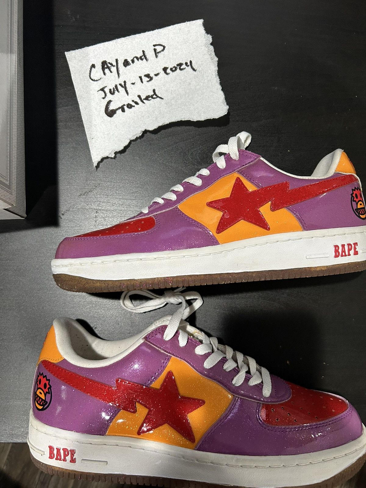Bape BABY MILO X BAPESTA Size US 11 / EU 44 - 1 Thumbnail