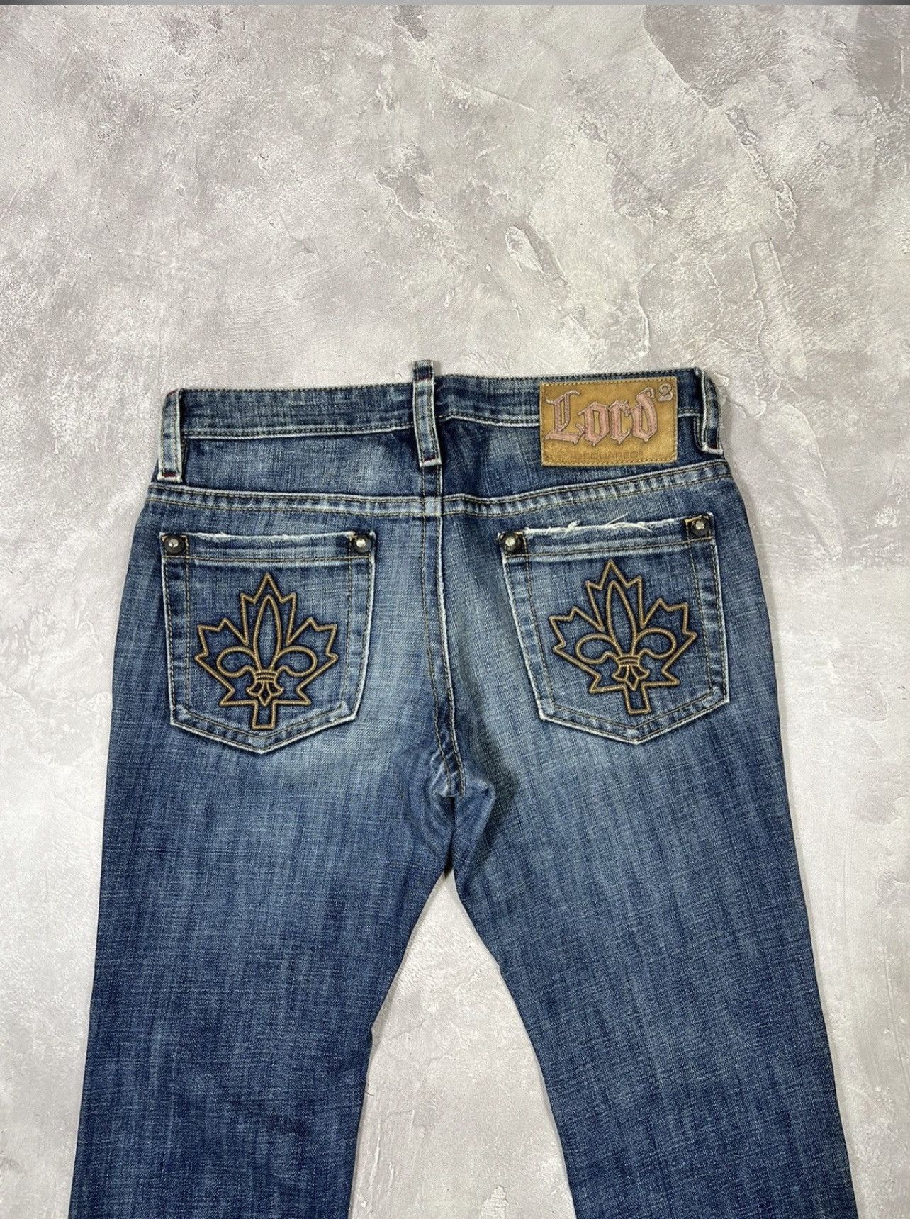Vintage Dsquared2 Lord Distressed Y2k Jeans Pants