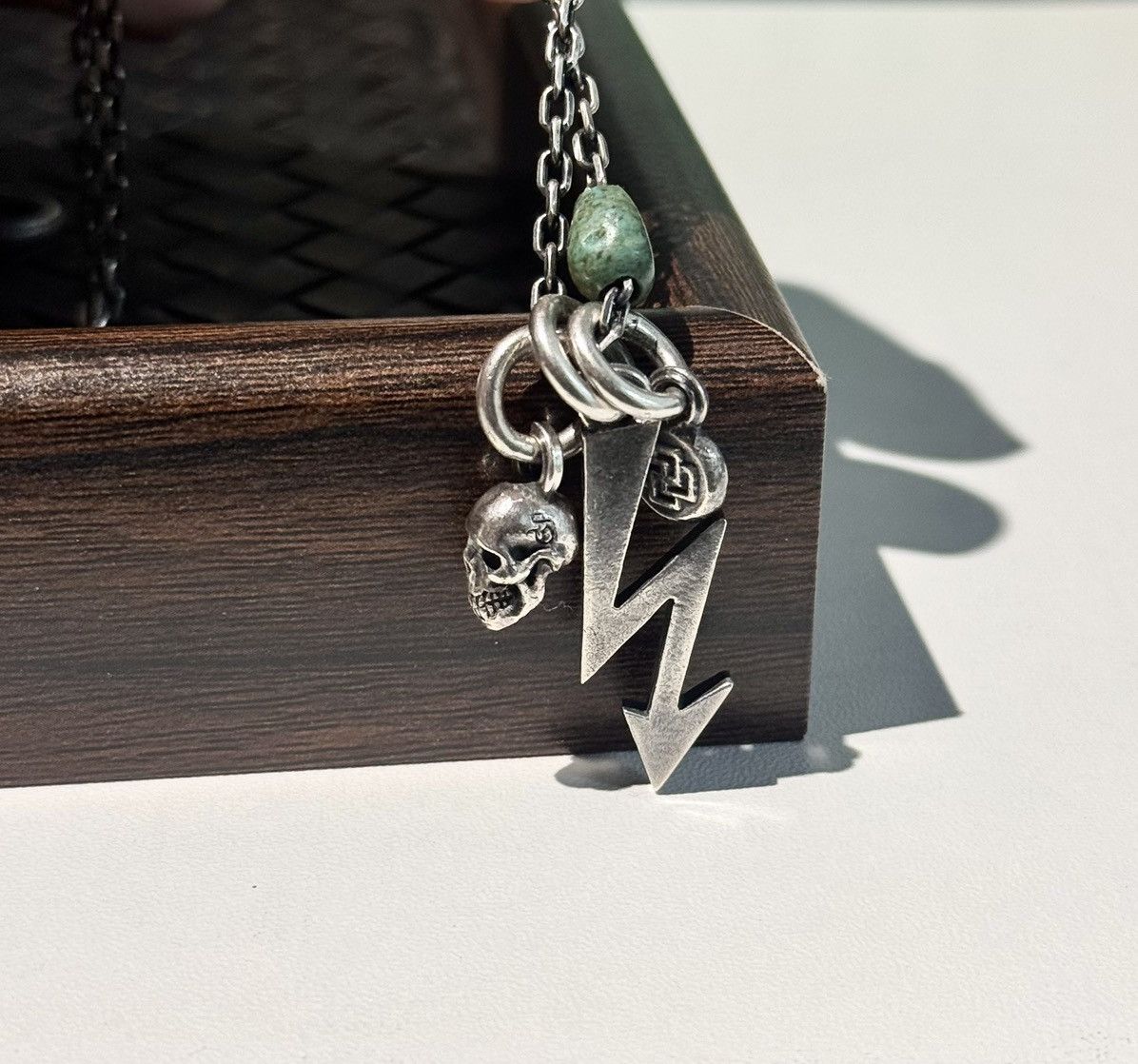 Vintage Fate.Co Necklace/pendant set（Lightning, skull, turquoise…） Size ONE SIZE - 4 Thumbnail