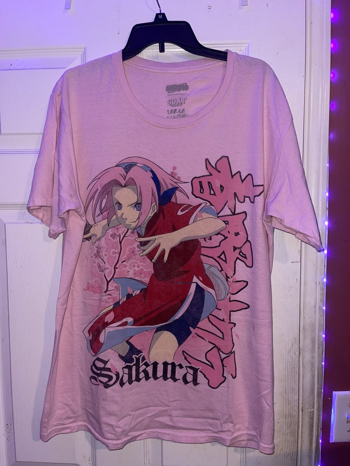 GOAT Crew Goat Crew X Naruto Sakura T-Shirt Men’s Lg New Size US L / EU 52-54 / 3 - 2 Thumbnail