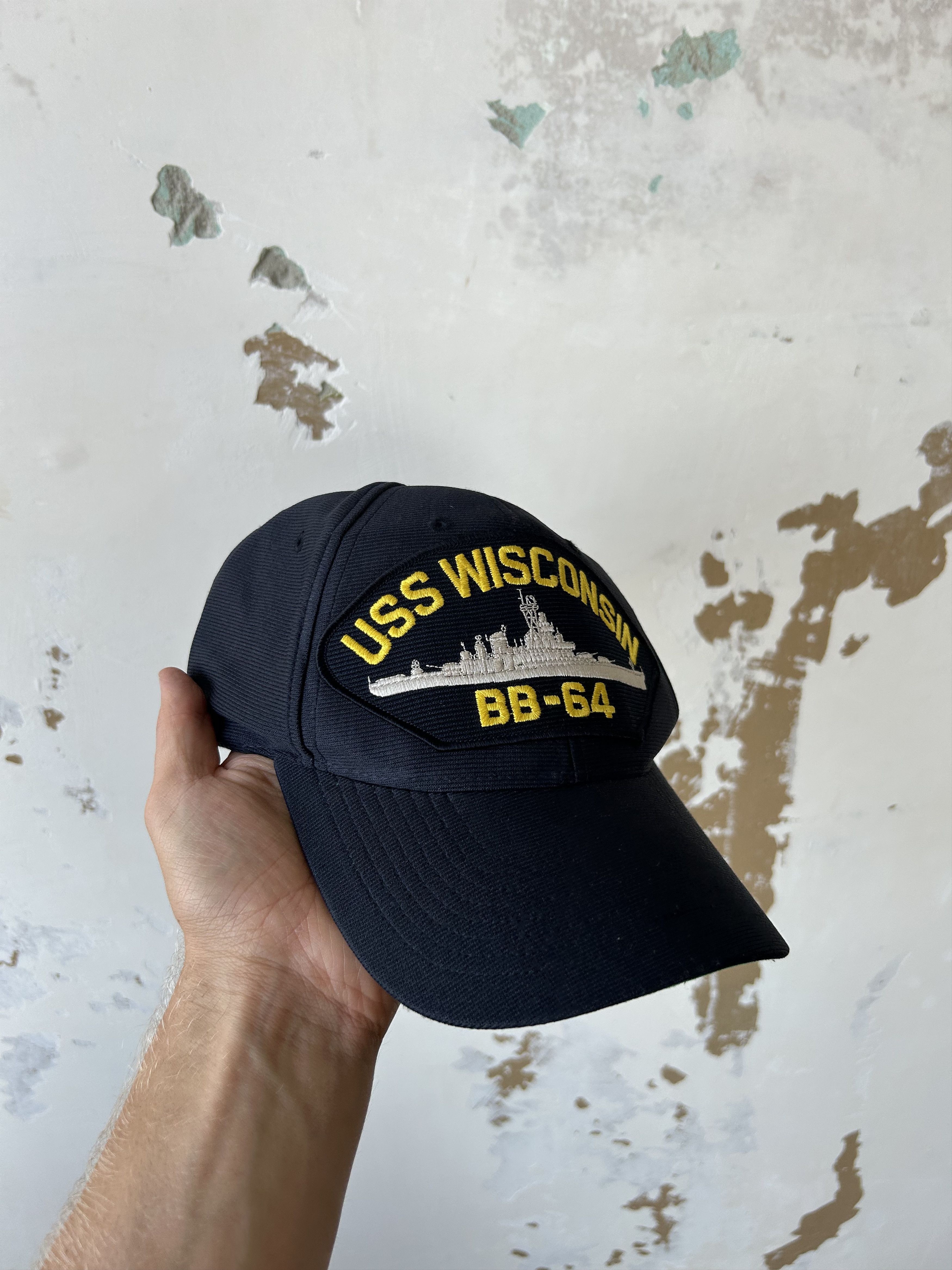 Vintage USS Cap Army 90s Size ONE SIZE - 1 Thumbnail