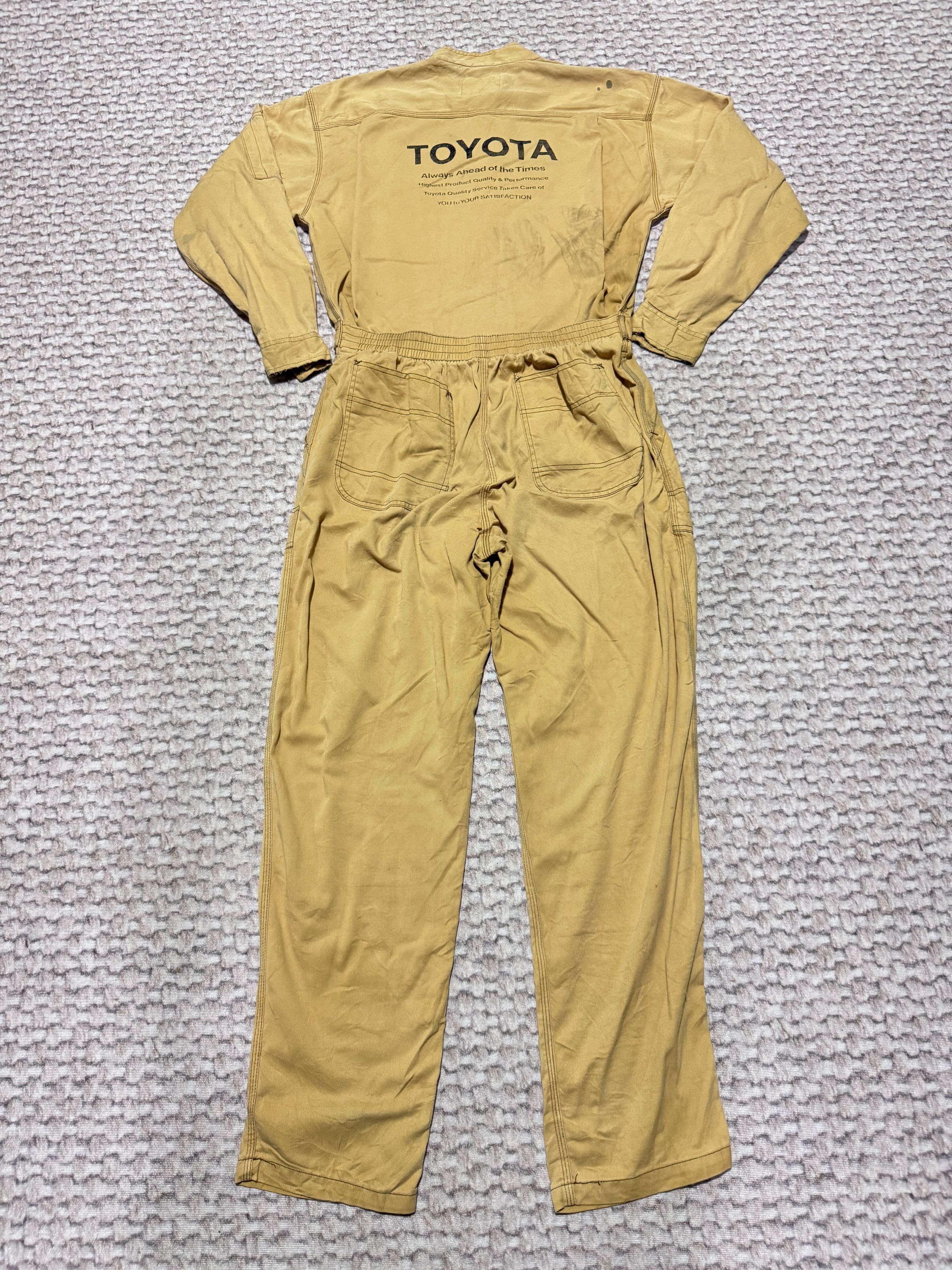 Sports Specialties Vintage Toyota Shibuya TRD Script Mechanic Coverall Dirty Size US 30 / EU 46 - 2 Thumbnail