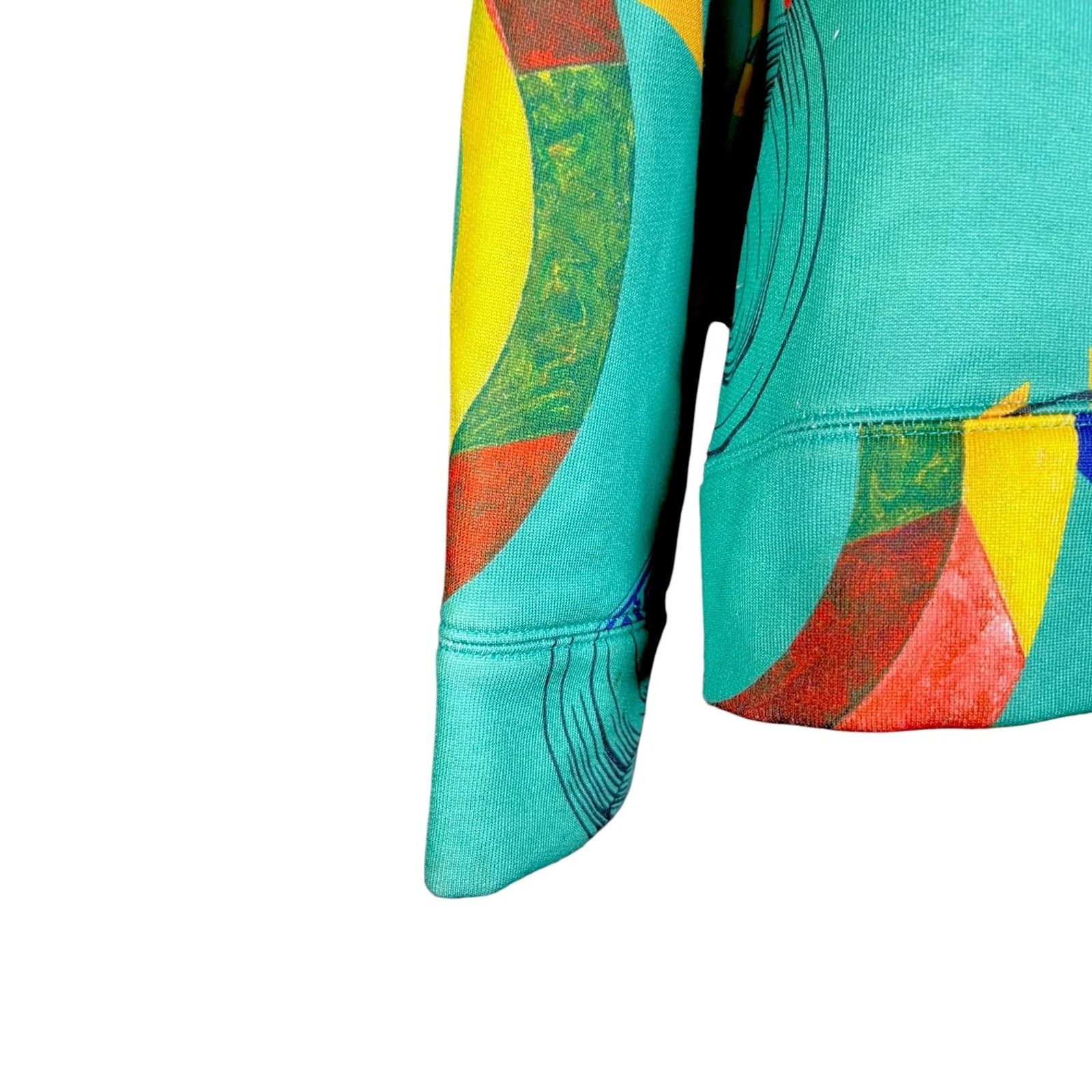 Versace Versace Collection Mens Greca Green Double Drawstring Hoodie Size US XL / EU 56 / 4 - 9 Thumbnail