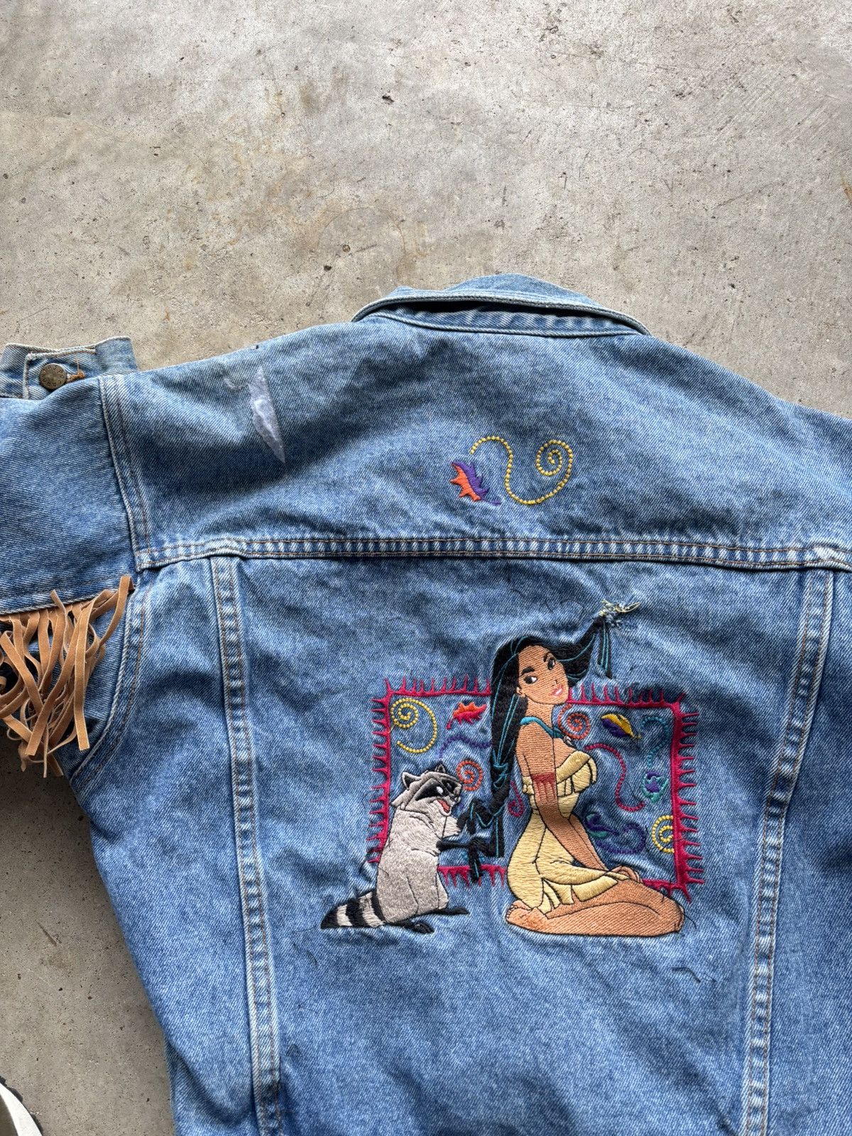 Disney Vintage Disney Denim Jacket Size US S / EU 44-46 / 1 - 4 Thumbnail