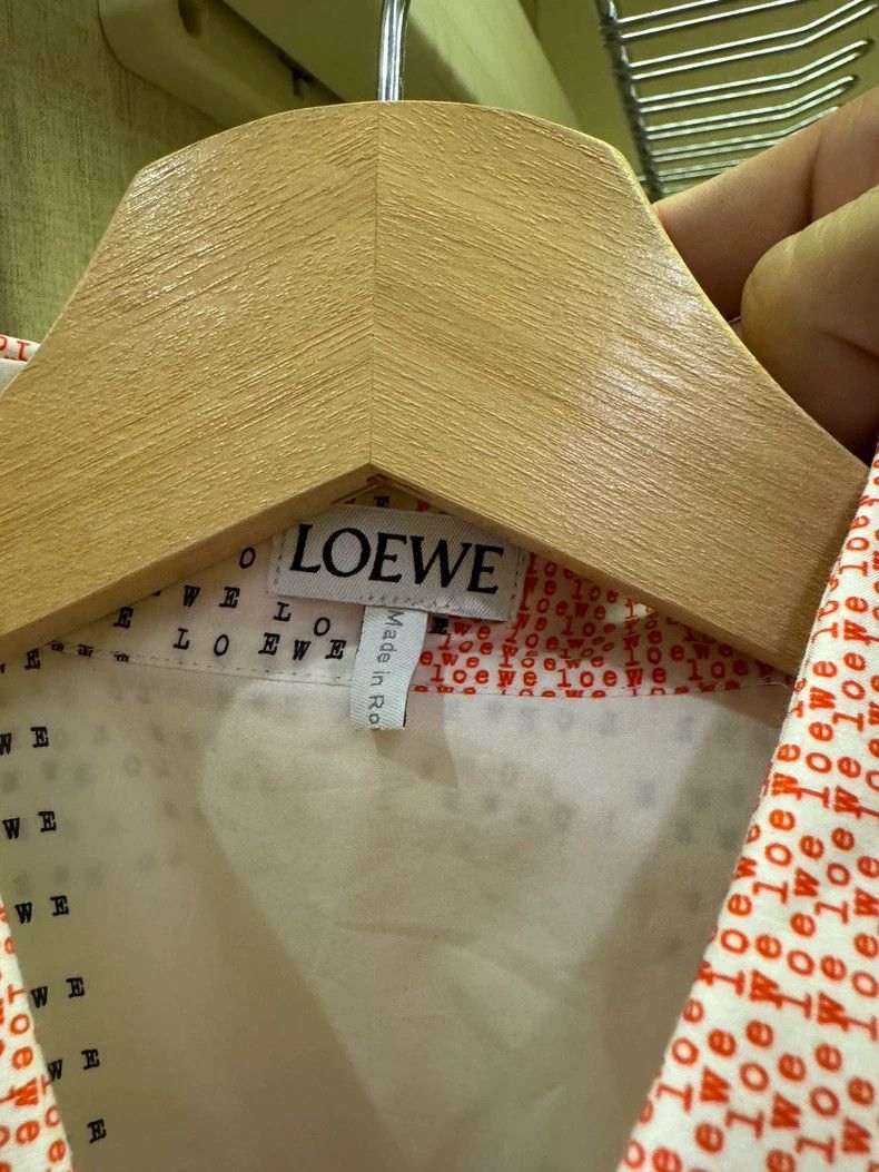 Loewe LOEWE size38 Printed casual shirt Size US S / EU 44-46 / 1 - 3 Thumbnail