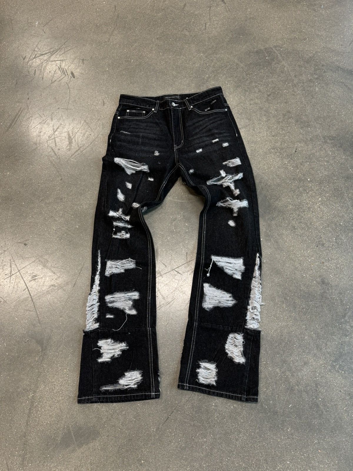 Who Decides War Who Decides War Gnarly Jeans Black Size US 36 / EU 52 - 1 Thumbnail