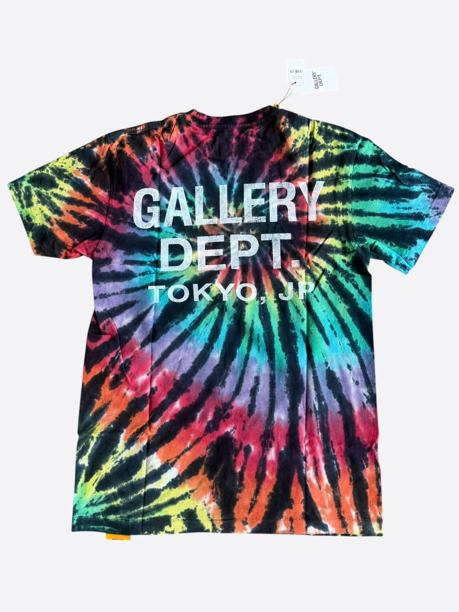 Gallery Dept. Gallery Dept Multicolor Tie-Dye Tokyo Exclusive Logo T-Shirt Size US XXL / EU 58 / 5 - 2 Thumbnail