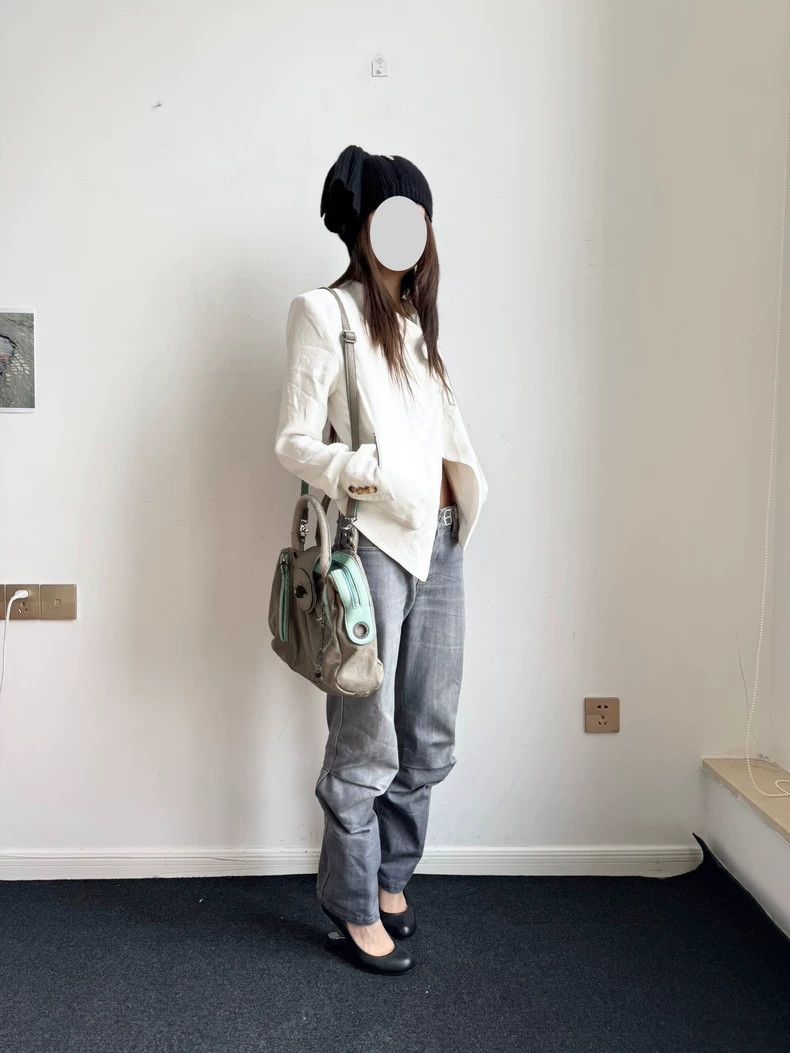 Helmut Lang HELMUT LANG White coat Size XS / US 0-2 / IT 36-38 - 8 Thumbnail