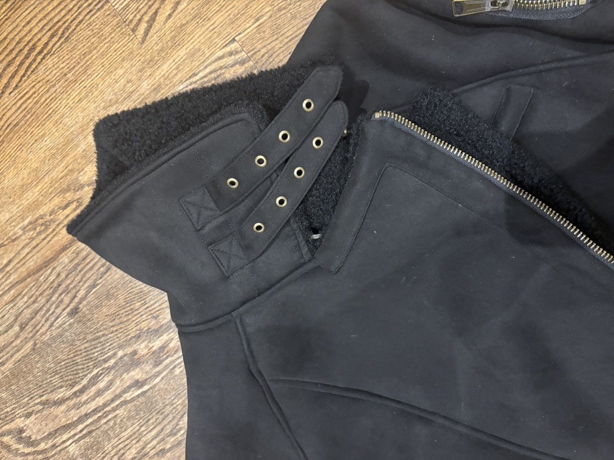 No Faith Studios No faith studios black heavy flight shearling jacket Size US S / EU 44-46 / 1 - 6 Thumbnail