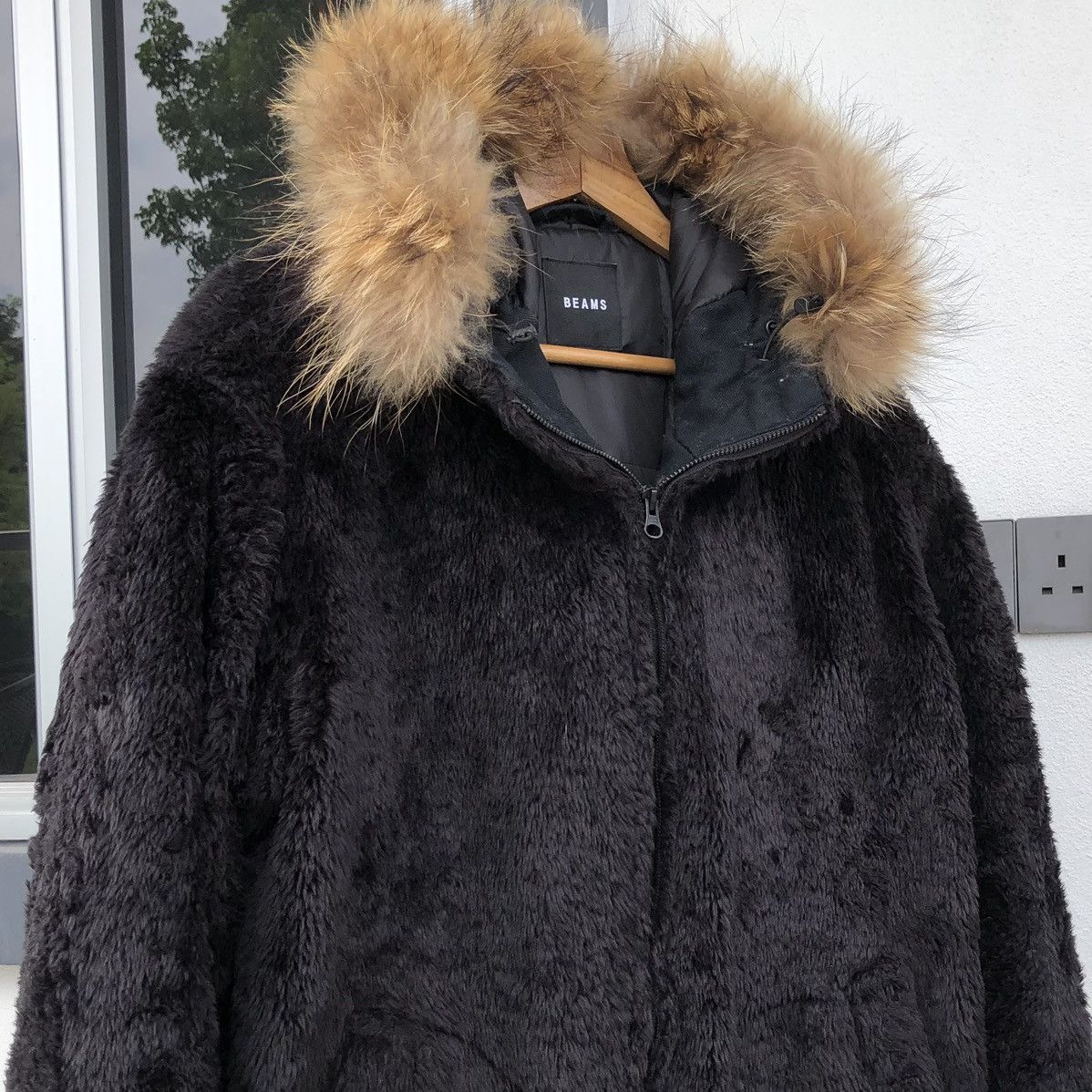 Beams Japan BEAMS Thermolite Sherpa Puffer Fur Hoodie Jacket Size US M / EU 48-50 / 2 - 5 Thumbnail