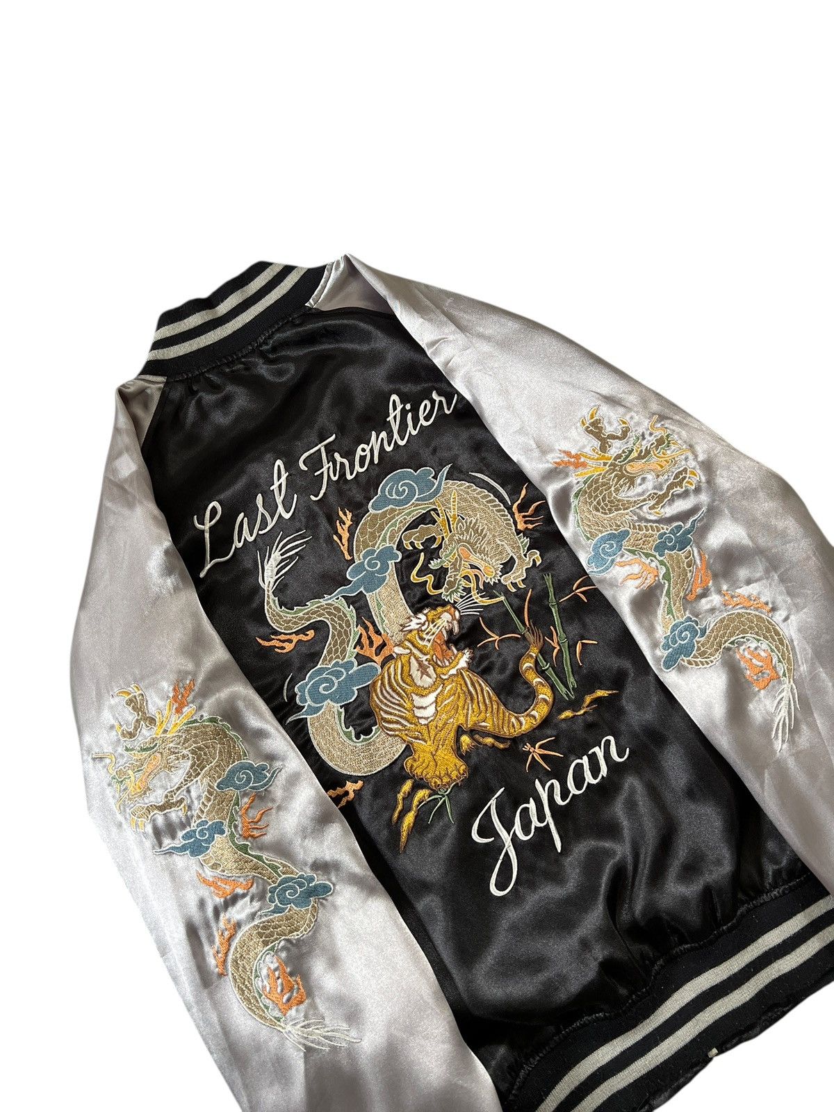 Japanese Brand Vintage Japanese Traditional 🇯🇵 Sukajan Souvenir Jacket Size US L / EU 52-54 / 3 - 9 Thumbnail