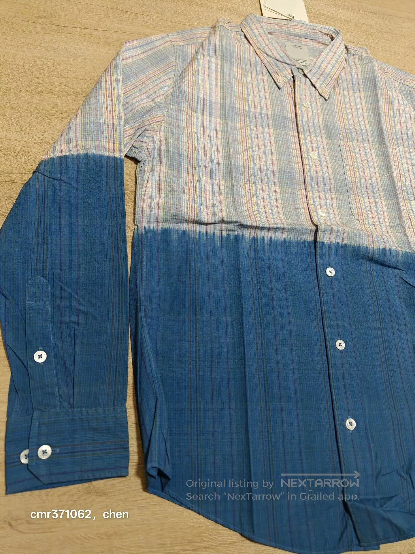Visvim visvim 13ss Lungta 2 Tone B.D Shirt. Size US S / EU 44-46 / 1 - 2 Thumbnail