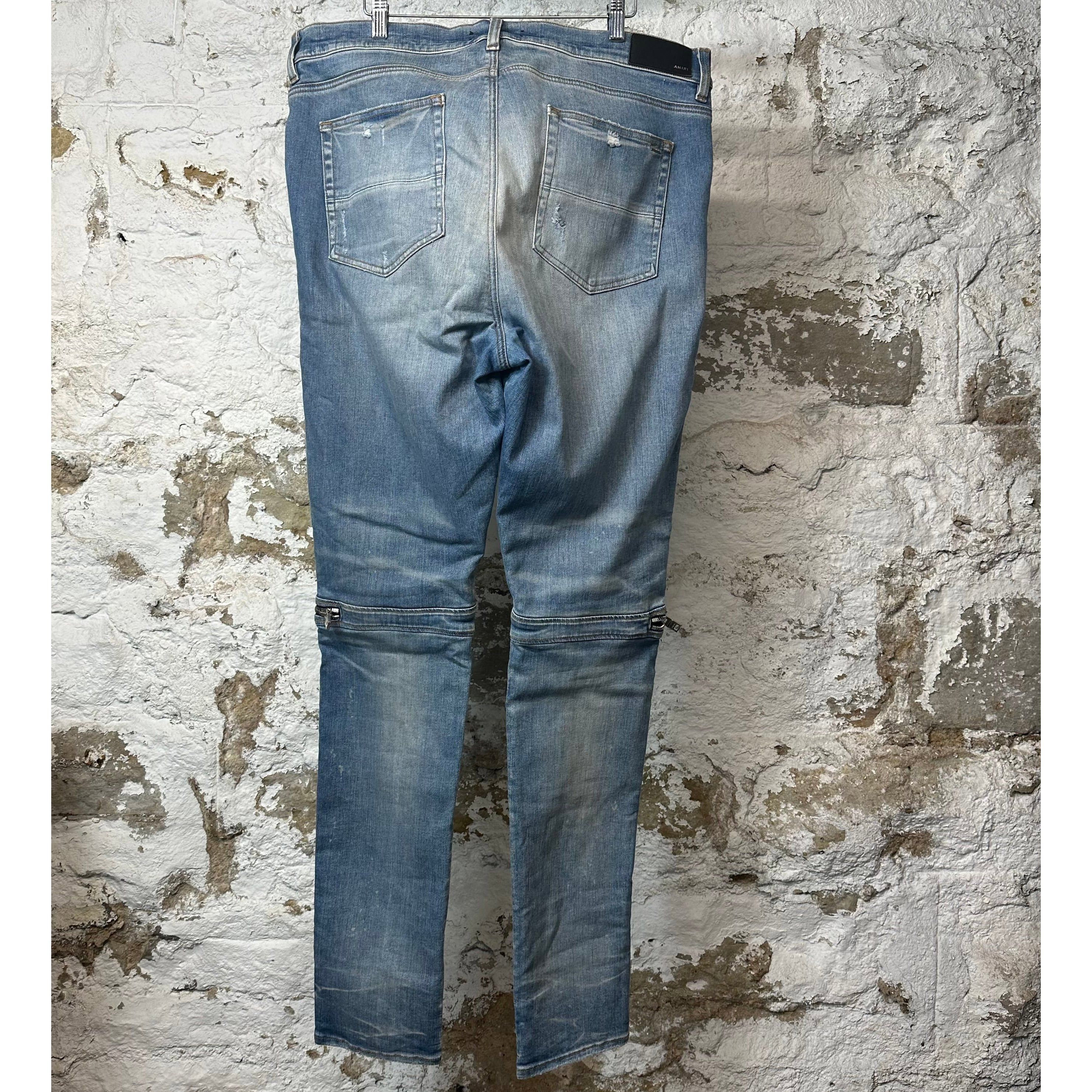 Amiri Amiri MX2 Multicolor Flannel Blue Denim Jeans Sz 40 Size US 40 / EU 56 - 2 Thumbnail