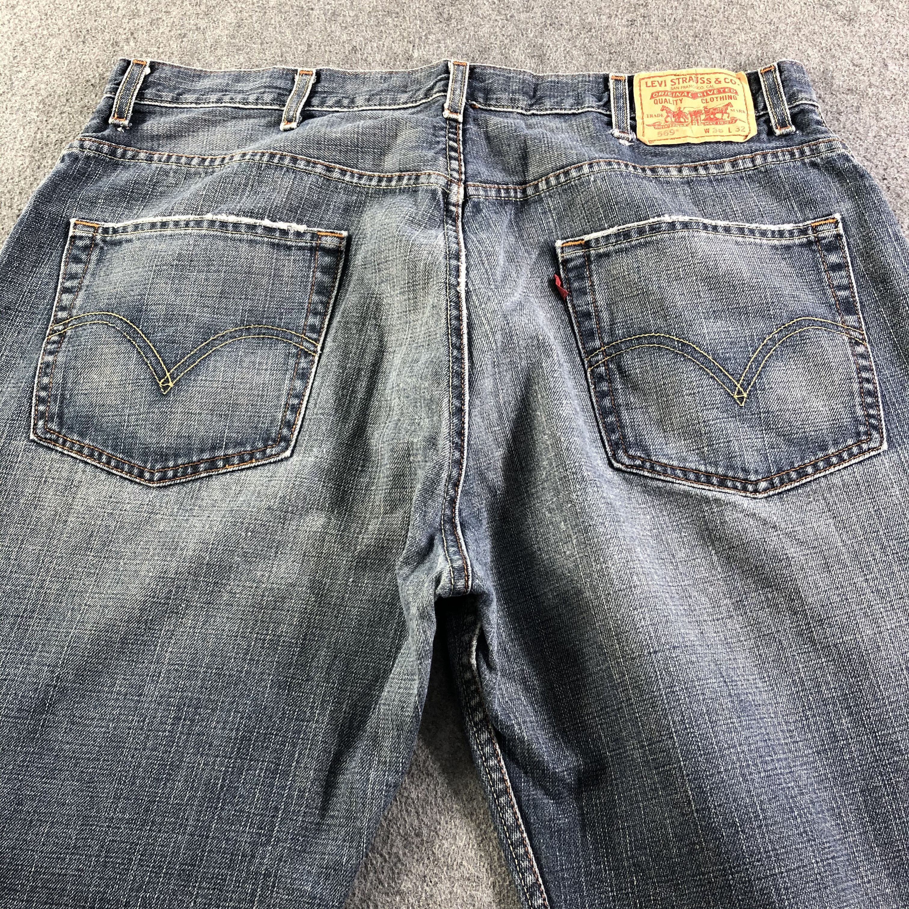 Levi's Vintage Levis 569 Jeans-J3538 Size US 40 / EU 56 - 4 Thumbnail