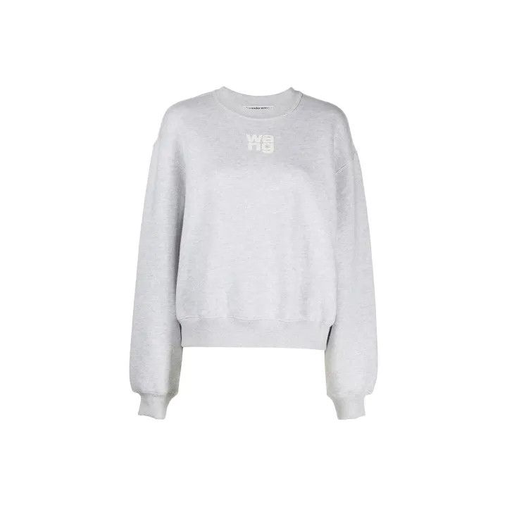 Alexander Wang Alexander Wang FW22 Logo Printed Long Sleeve Sweatshirt 0079 Size XS / US 0-2 / IT 36-38 - 1 Thumbnail