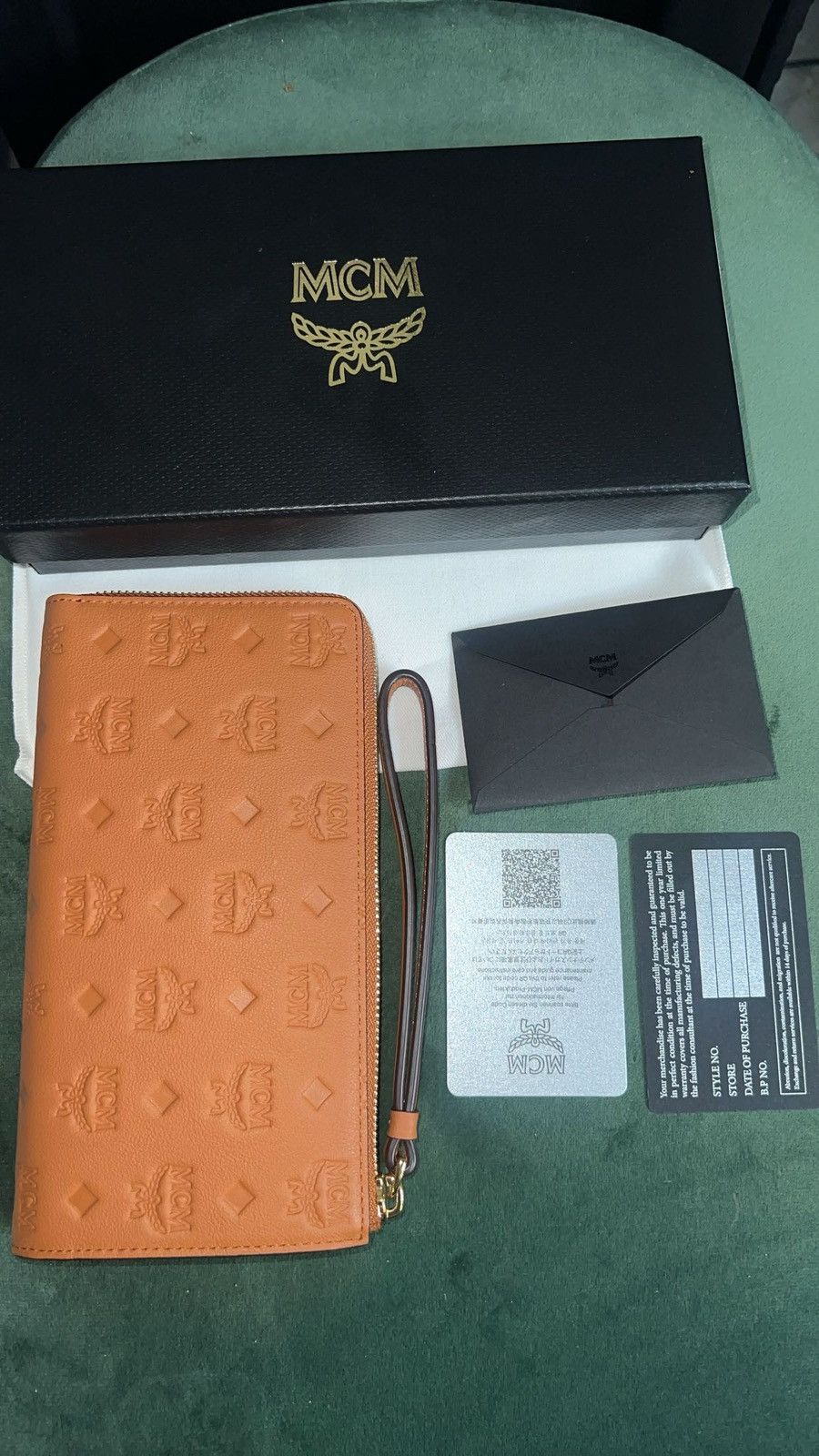 image of MCM Wallet in Brown, Women's