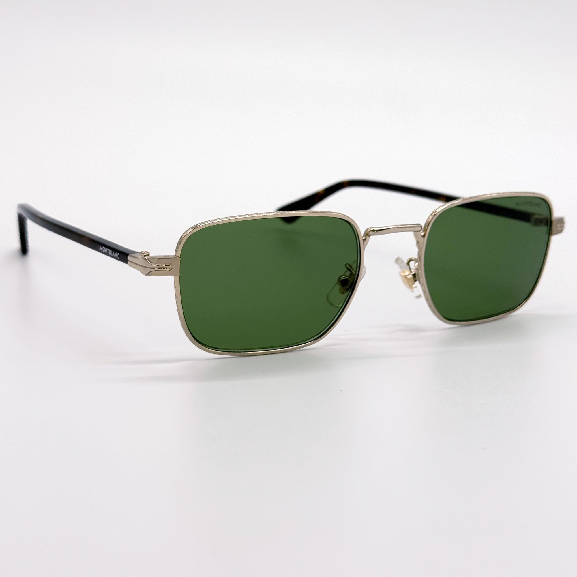 Montblanc NEW MONTBLANC SUNGLASSES MEN BLACK/GREEN MB0339S 002 EYEWEAR Size ONE SIZE - 5 Thumbnail
