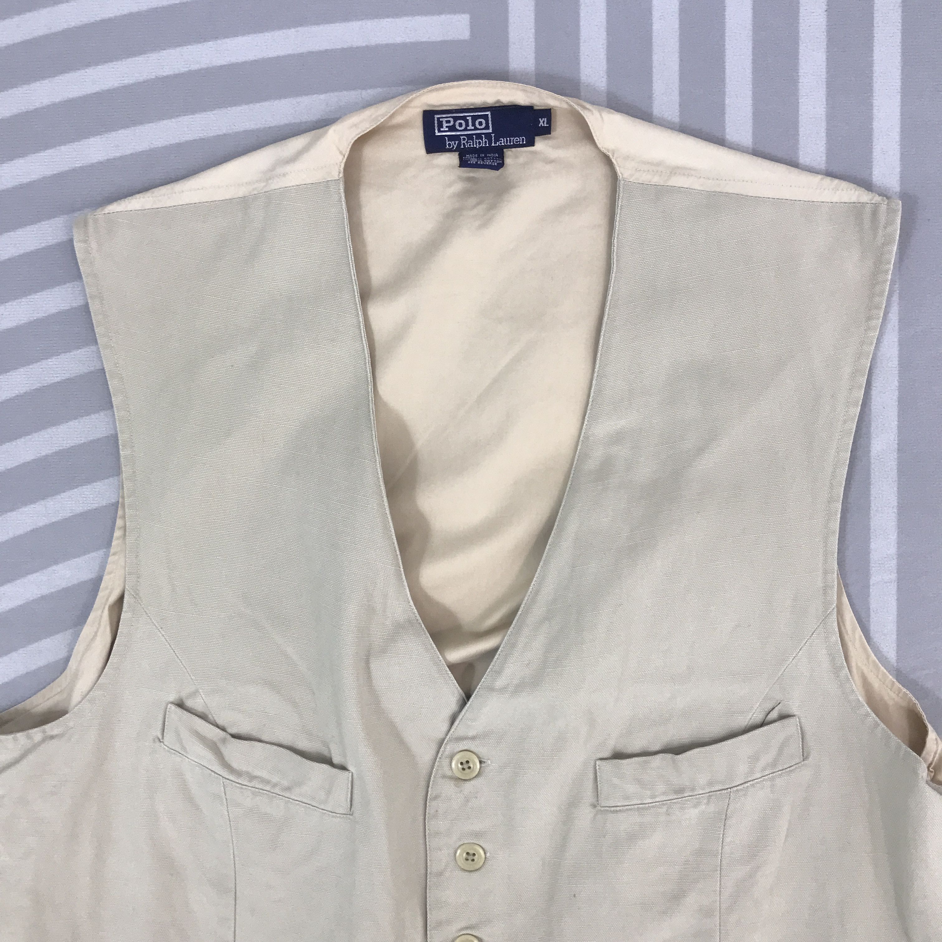 Polo Ralph Lauren × Vintage Vintage Polo Ralph Lauren vest Jacket Size US XL / EU 56 / 4 - 2 Thumbnail