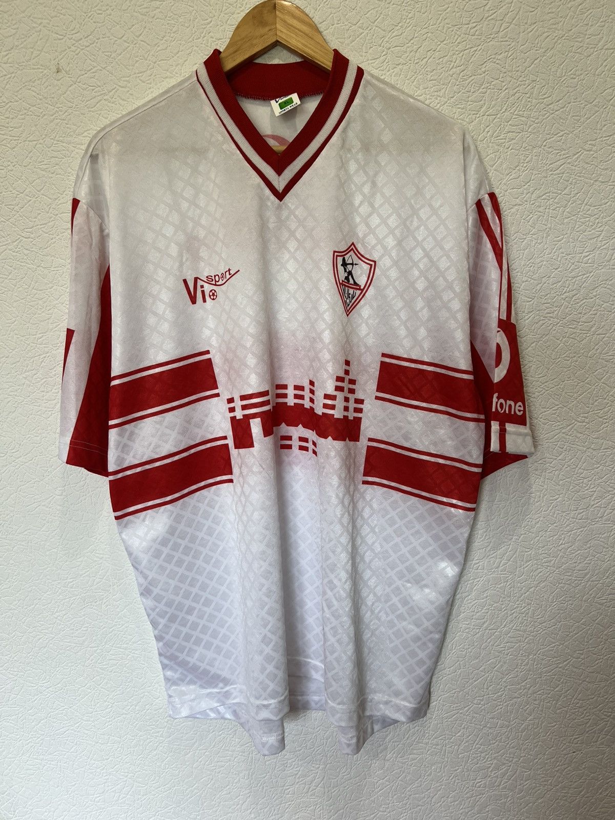 Zamalek Venecia 2001/2002 Home Kit Soccer Jersey Football
