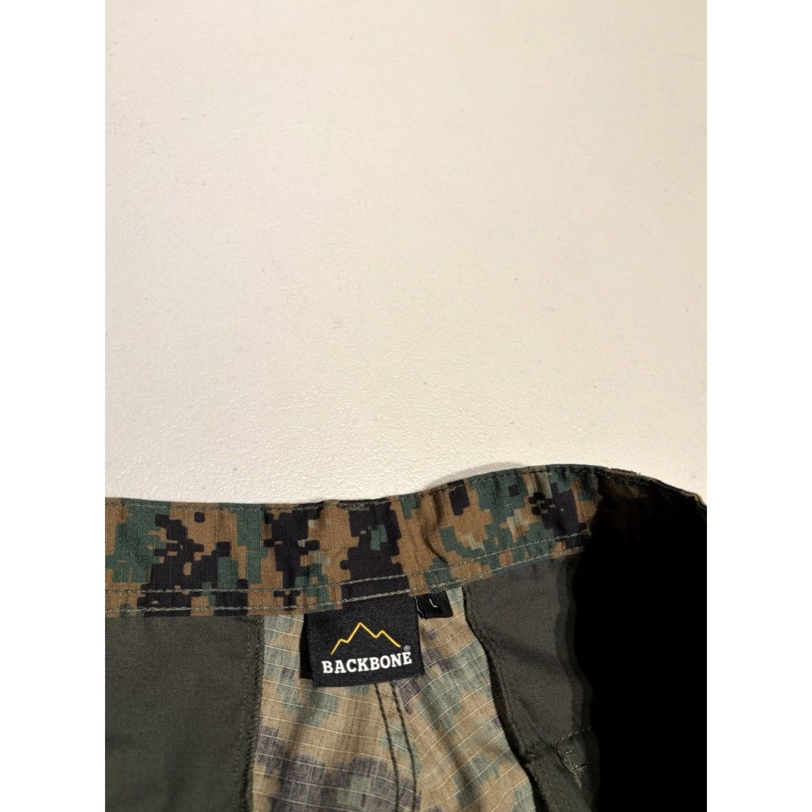 Backbone BACKBONE Pants Men Large Multicolor Camouflage Cargo Military Marpat Army Tactical BDU 36x31.5 Mens Size US 33 - 6 Thumbnail
