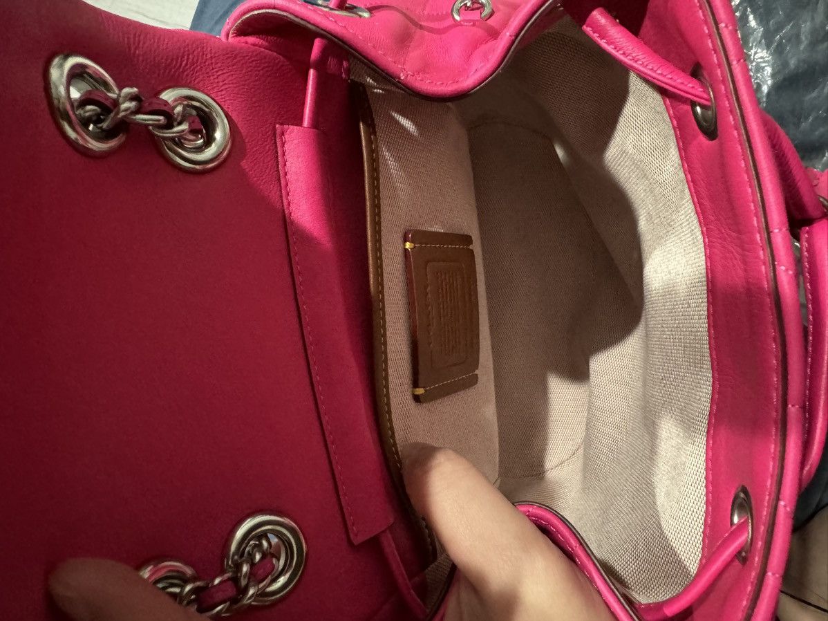 Coach Coach Pillow Tabby Backpack in Dragonfruit Size ONE SIZE - 8 Thumbnail