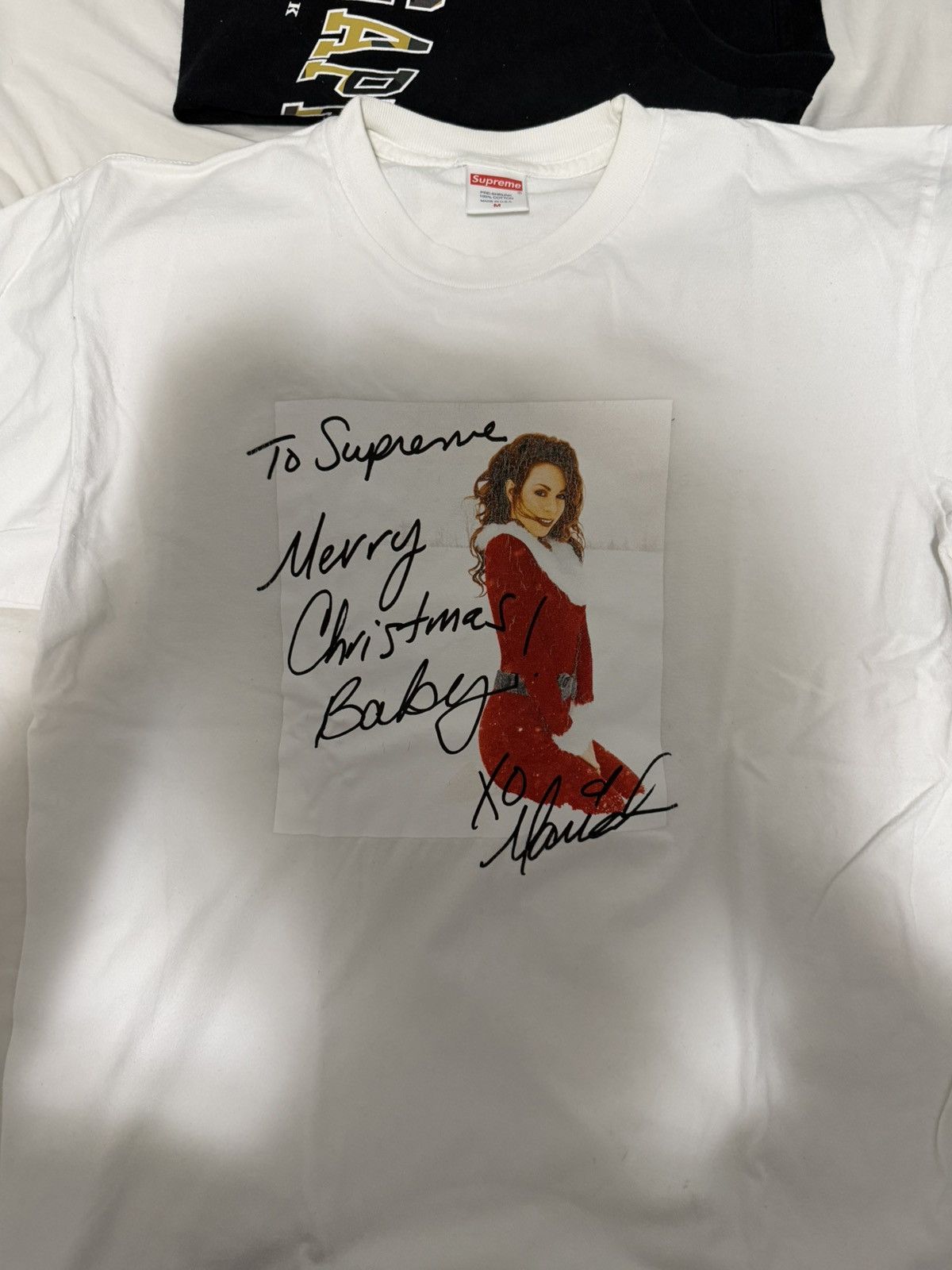 Supreme Supreme Tee Black Mariah Carey | Grailed