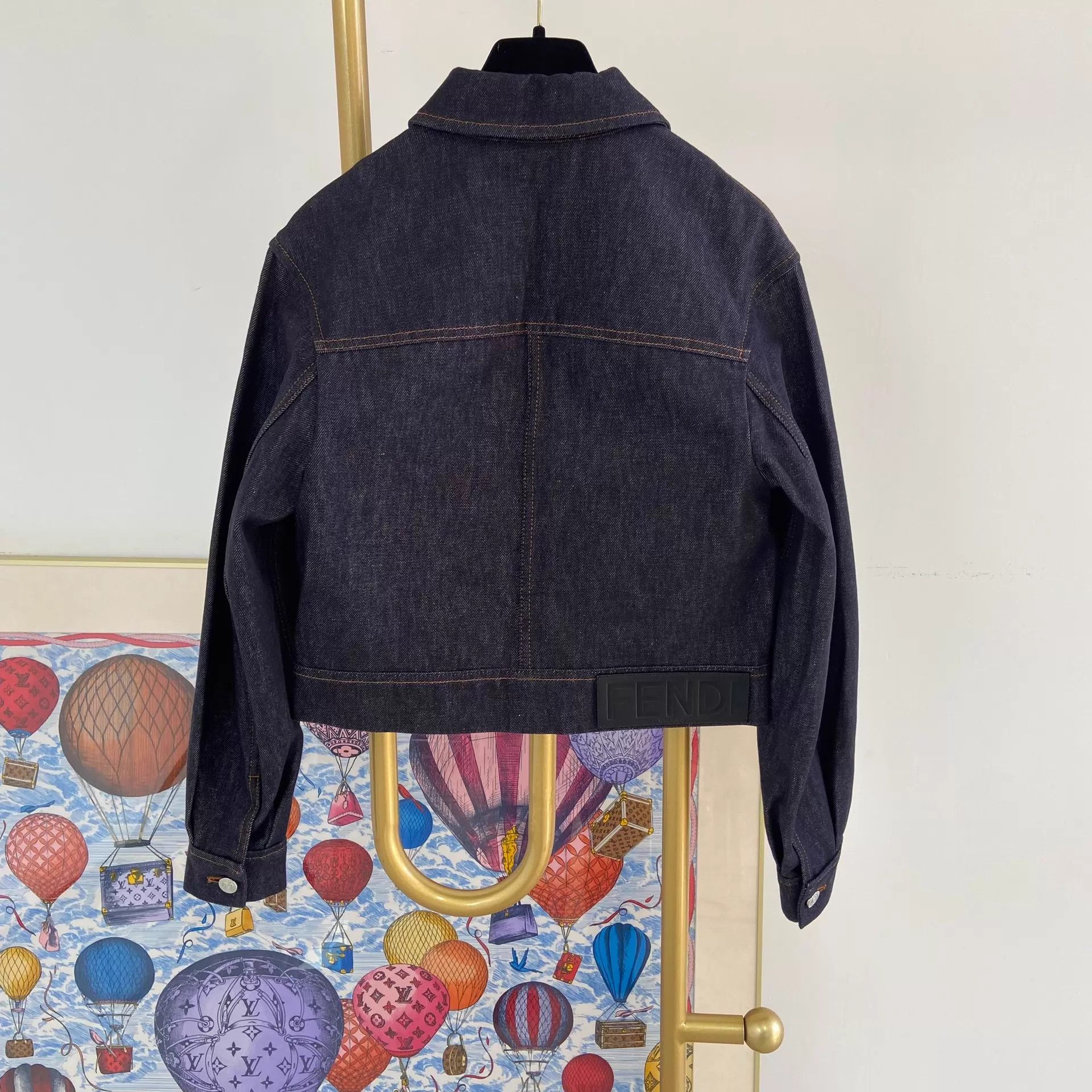 Fendi Fendi navy denim jacket 36 Size XS / US 0-2 / IT 36-38 - 3 Thumbnail