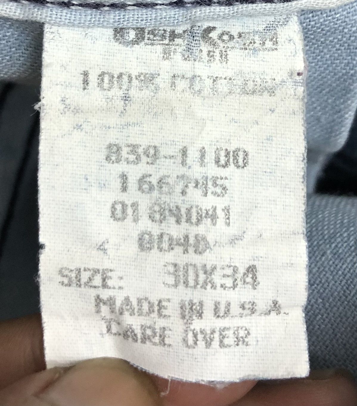 Oshkosh Vintage Union Made Oshkosh B'Gosh Vestbak Made In Usa Overal Size US 33 - 22 Thumbnail