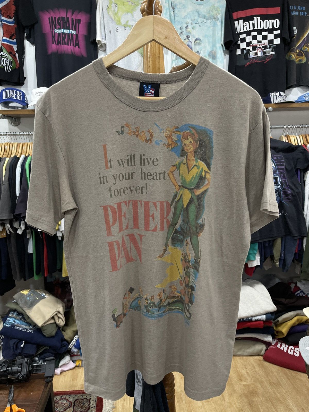Disney × Streetwear × Vintage Vintage Disney Peter Pan Tee | Grailed