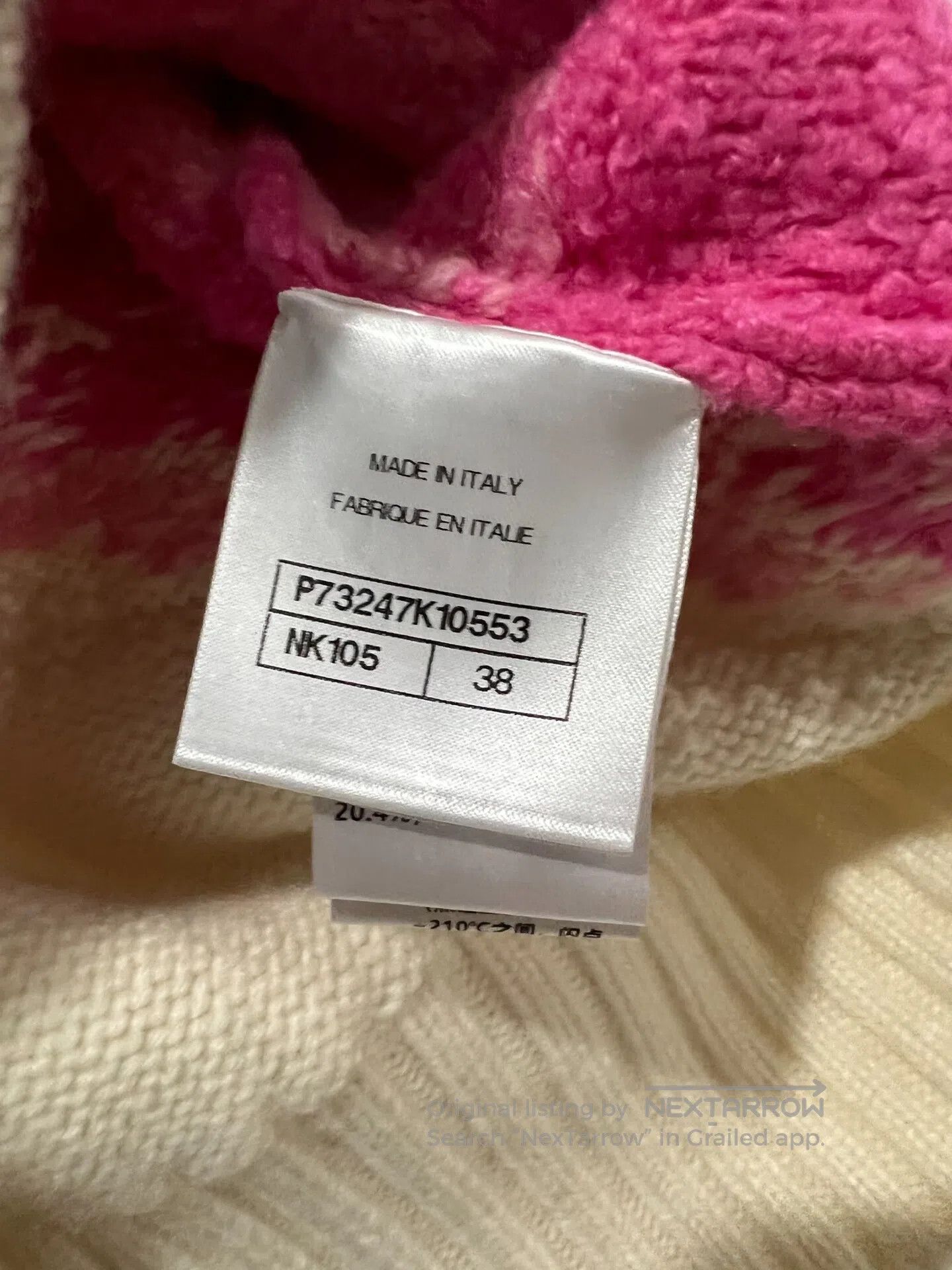 Chanel Chanel Ski Series Pink Size 5 Cashmere High-Collared Sweat Size M / US 6-8 / IT 42-44 - 8 Thumbnail