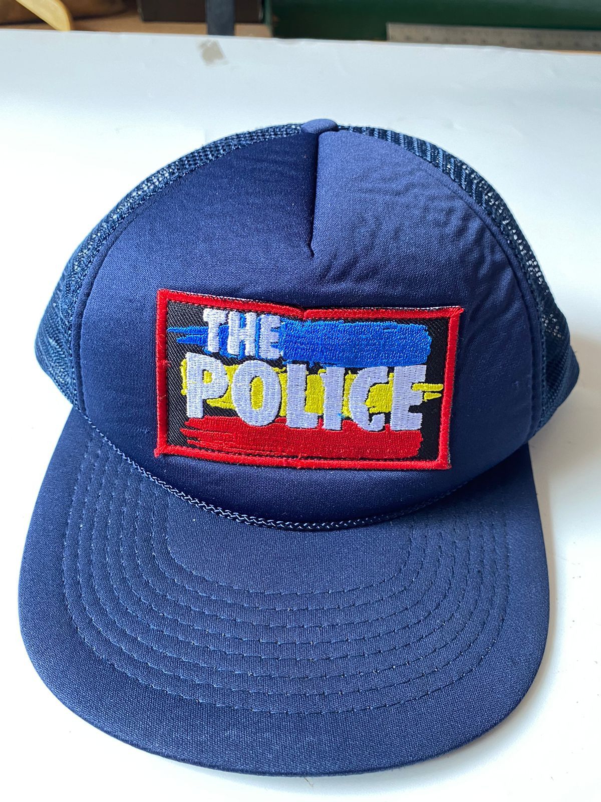 Band Tees × Vintage Trucker Hat The Police Band Size ONE SIZE - 3 Thumbnail