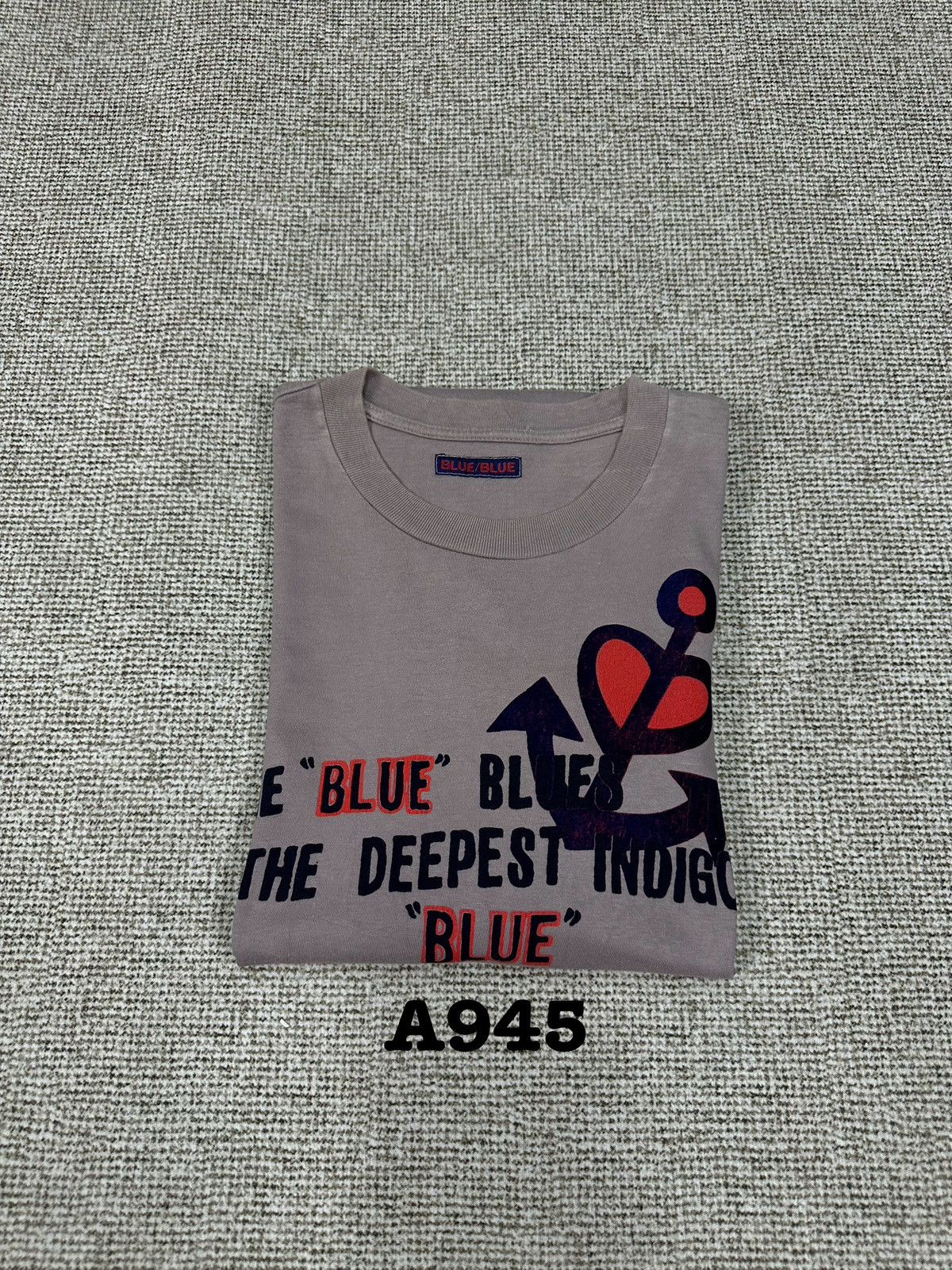 Blue Blue Japan Vintage Blue Blue Japan Tshirt A946 Size US M / EU 48-50 / 2 - 12 Thumbnail