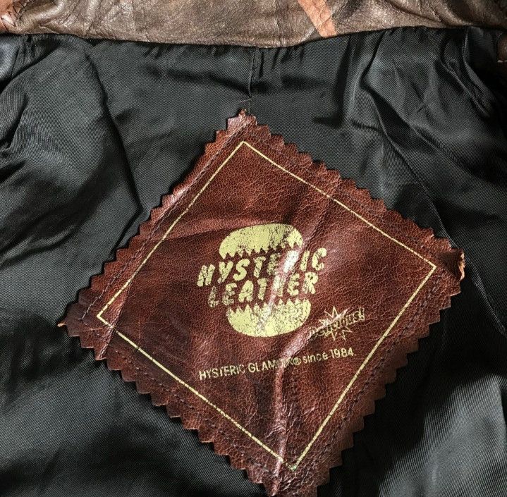 Hysteric Glamour Vintage Hysteric Glamour Patchwork Leather Jacket Size XS / US 0-2 / IT 36-38 - 7 Thumbnail