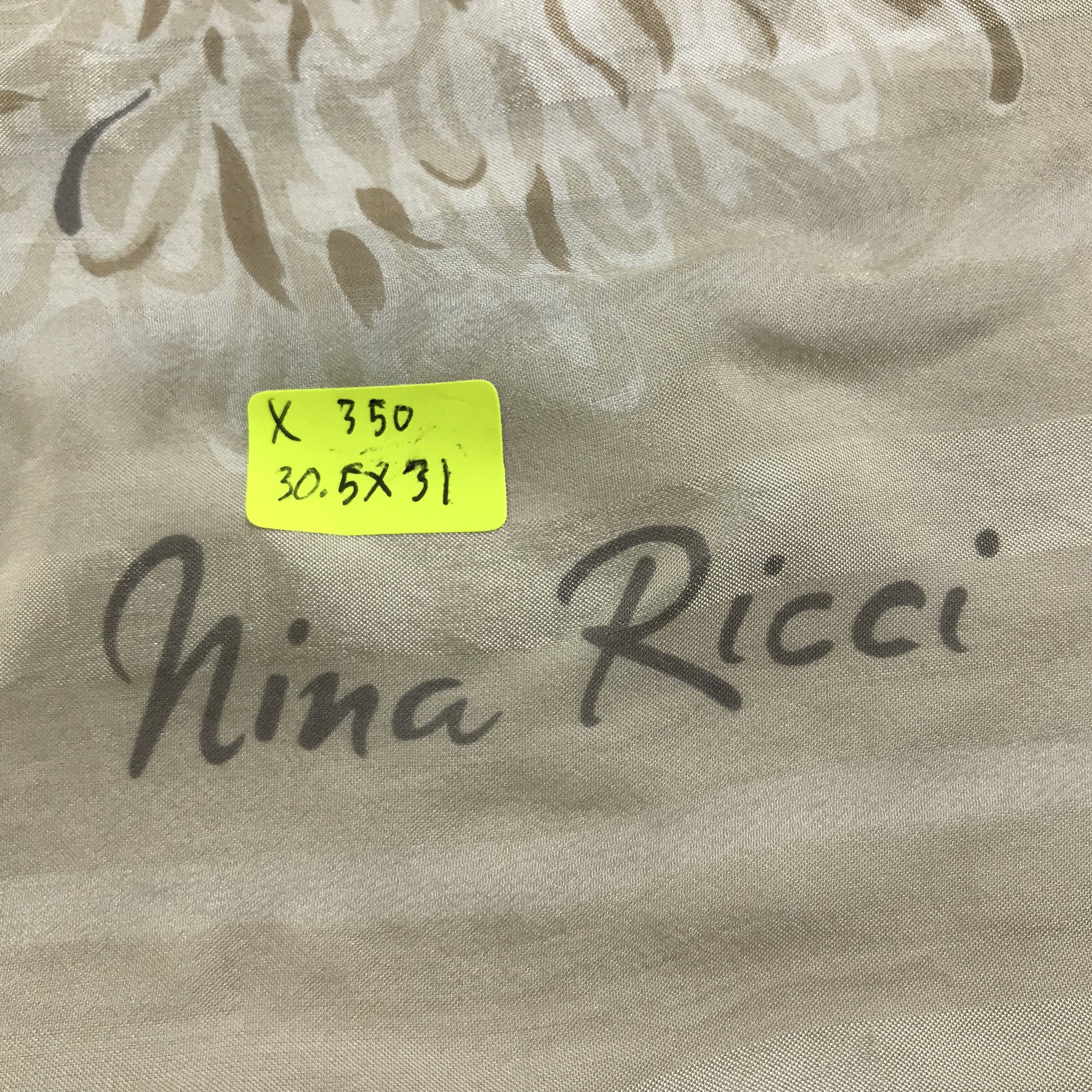 Nina Ricci Vintage Nina Ricci Silk Scarf Size ONE SIZE - 7 Thumbnail