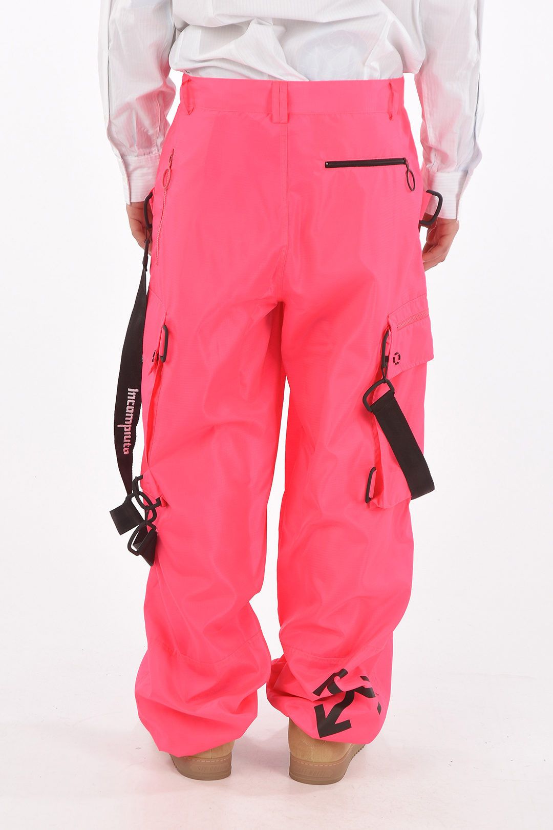 Off-White o1y0225 Cargo Pant in Pink Size US 38 / EU 54 - 4 Thumbnail