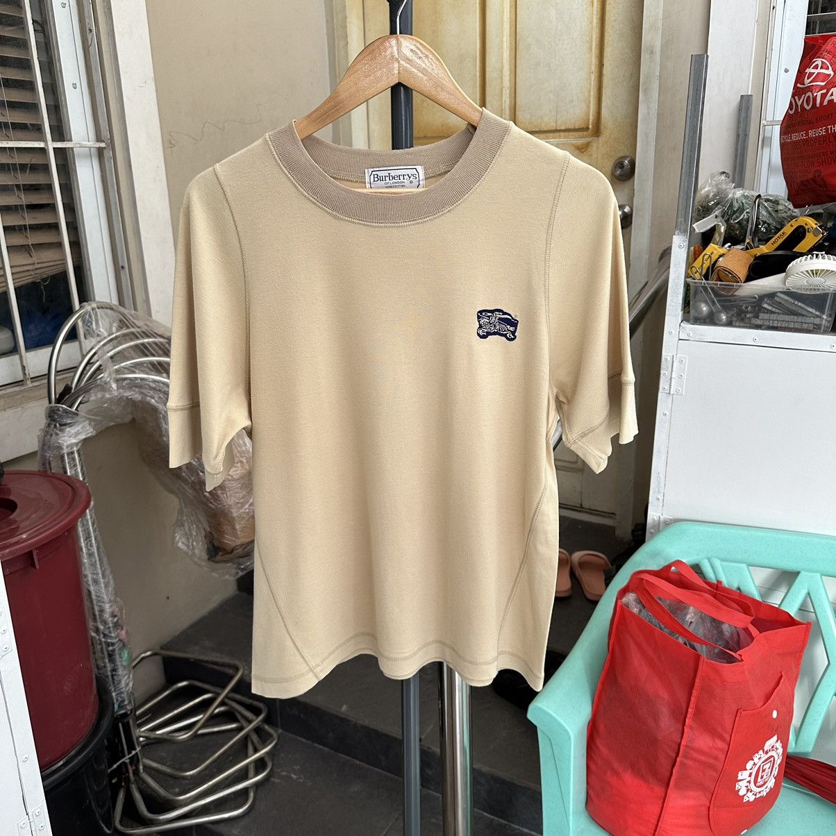 Burberry × Vintage Vintage Burberry Top T Shirt Authentic Size US L / EU 52-54 / 3 - 2 Thumbnail