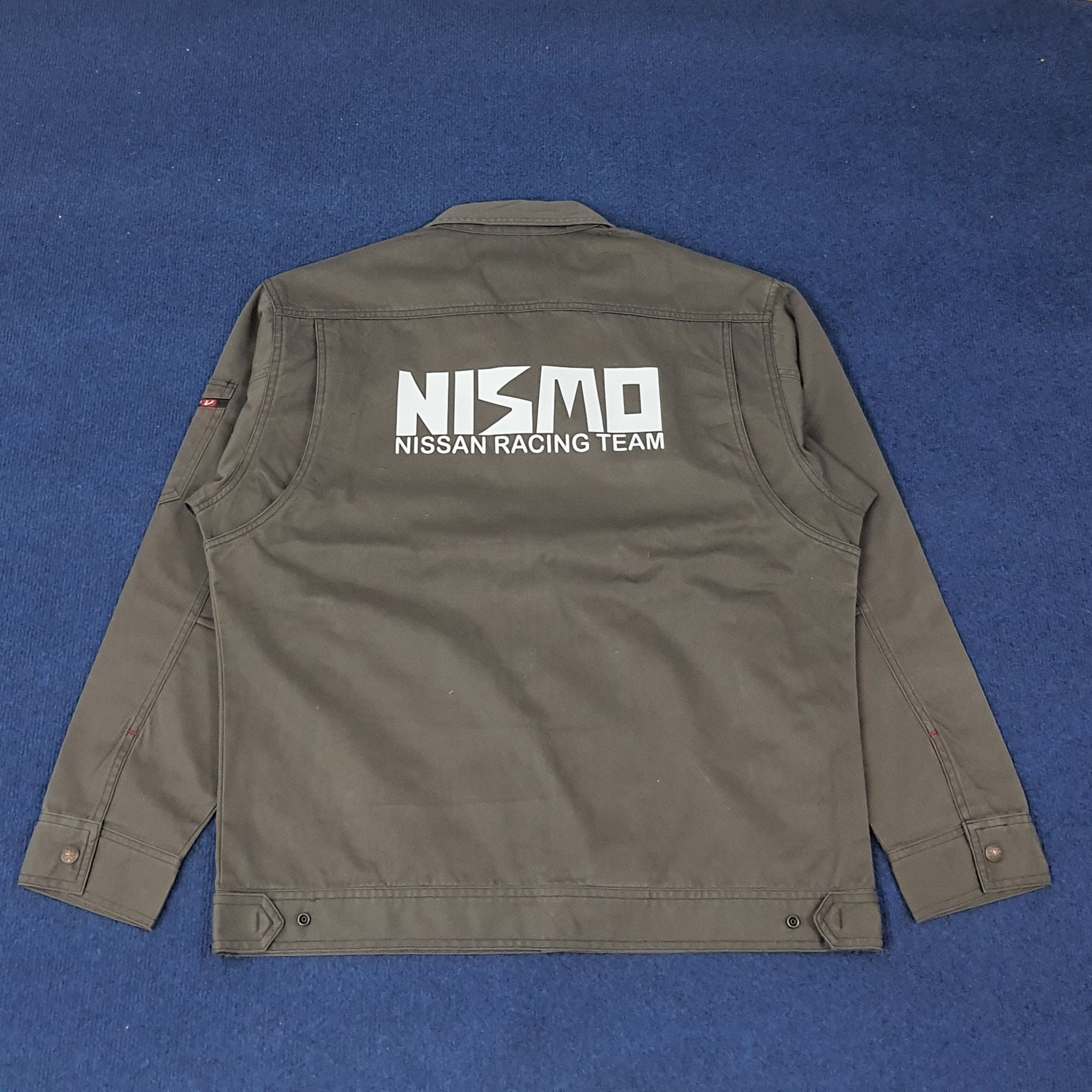 Japanese Brand × Vintage Vintage NISMO Nissan Racing Motorsports Jacket C222N23 Size US L / EU 52-54 / 3 - 1 Thumbnail