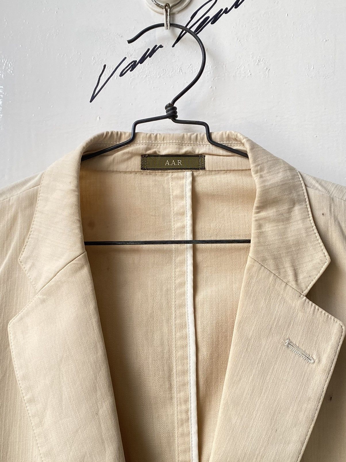 Yohji Yamamoto A.A.R Yohji Design Studio Suit Blazers Size 54L - 14 Thumbnail