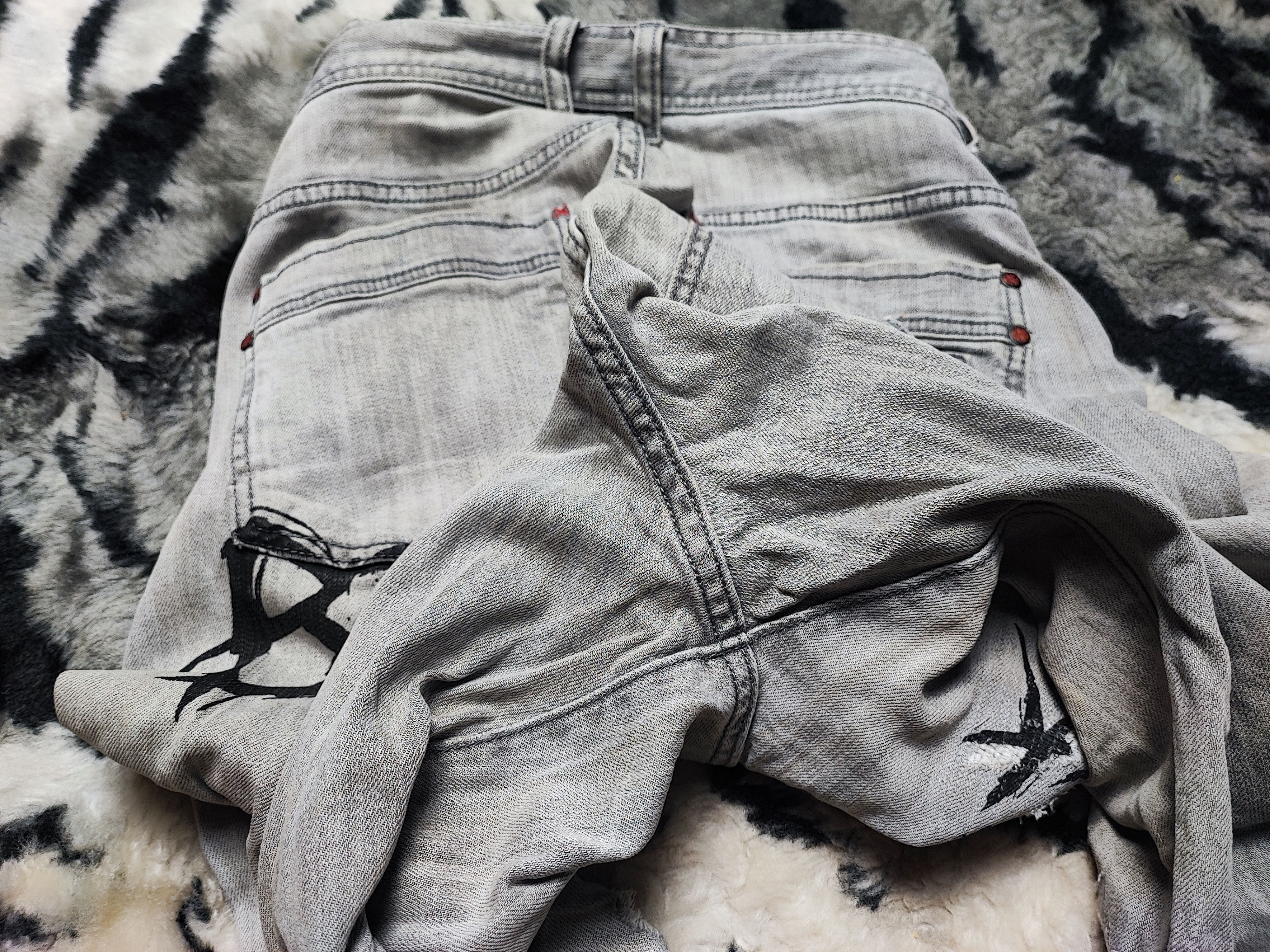 Ksubi Thrashed Distressed Jeans ERD Grunge Chrome Size US 30 / EU 46 - 13 Thumbnail
