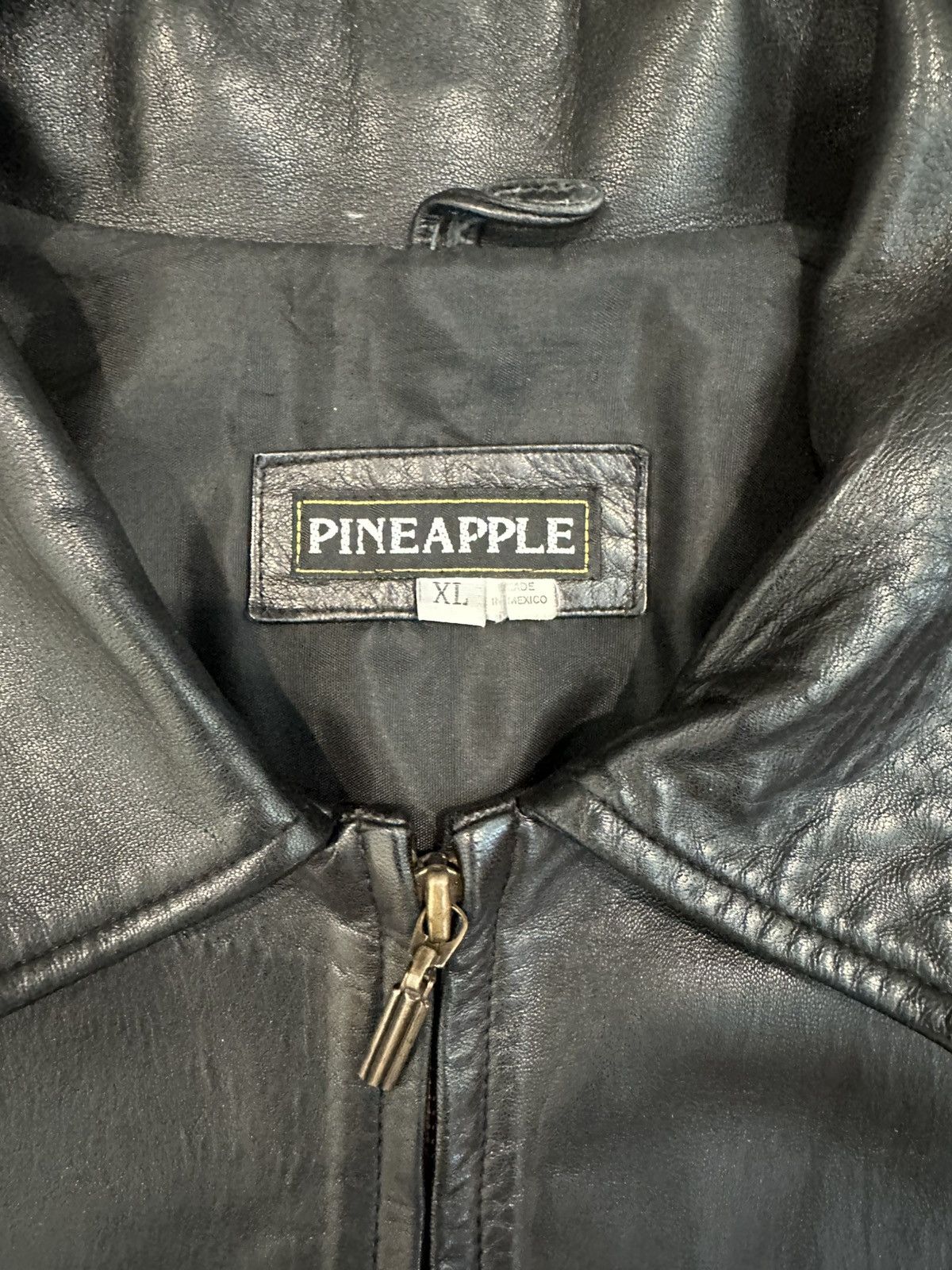 Vintage Vintage RCA Label Nashville Leather Jacket XL Size US XL / EU 56 / 4 - 3 Thumbnail