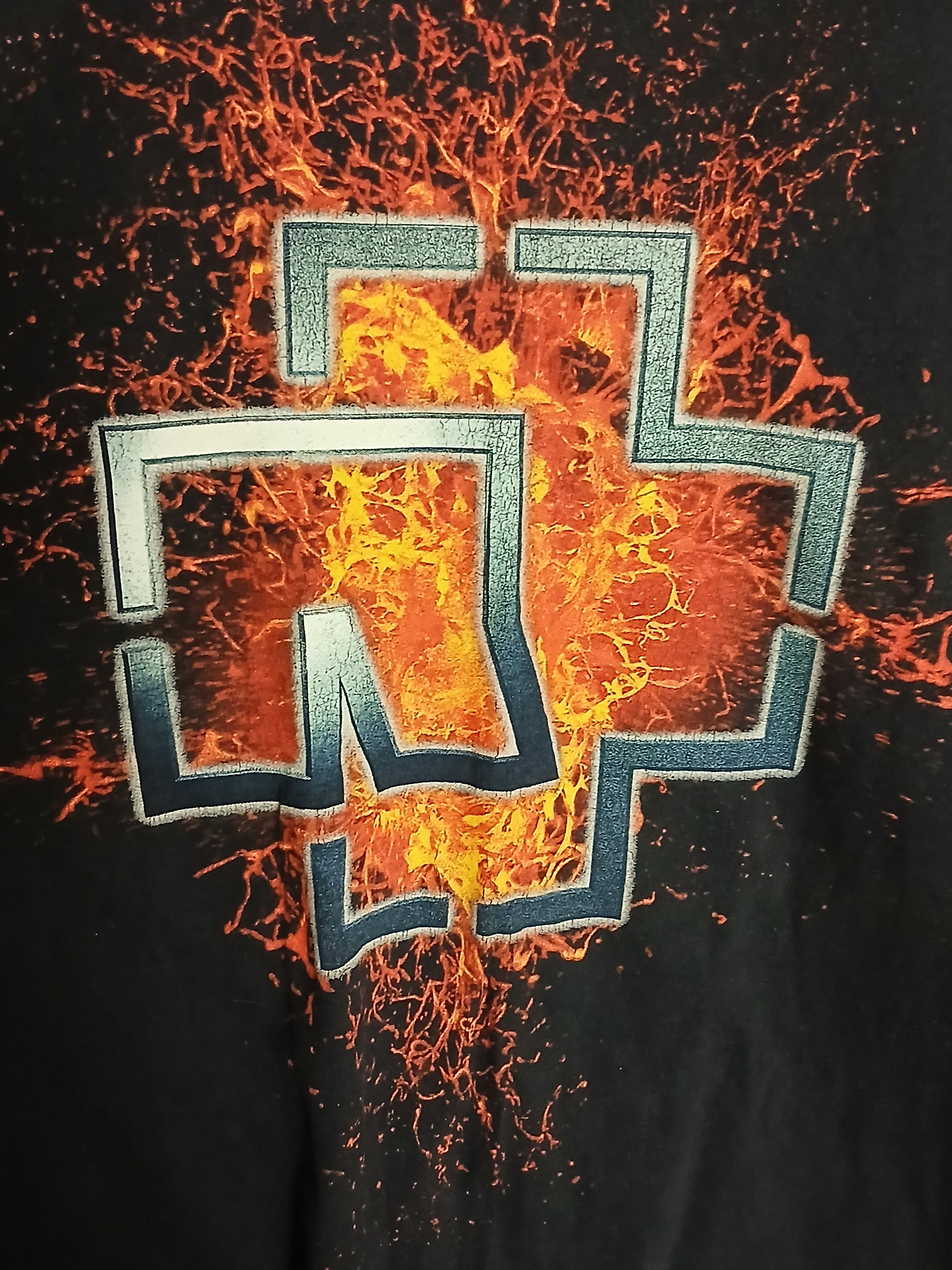 Band Tees Rammstein T-Shirt Size US L / EU 52-54 / 3 - 3 Thumbnail