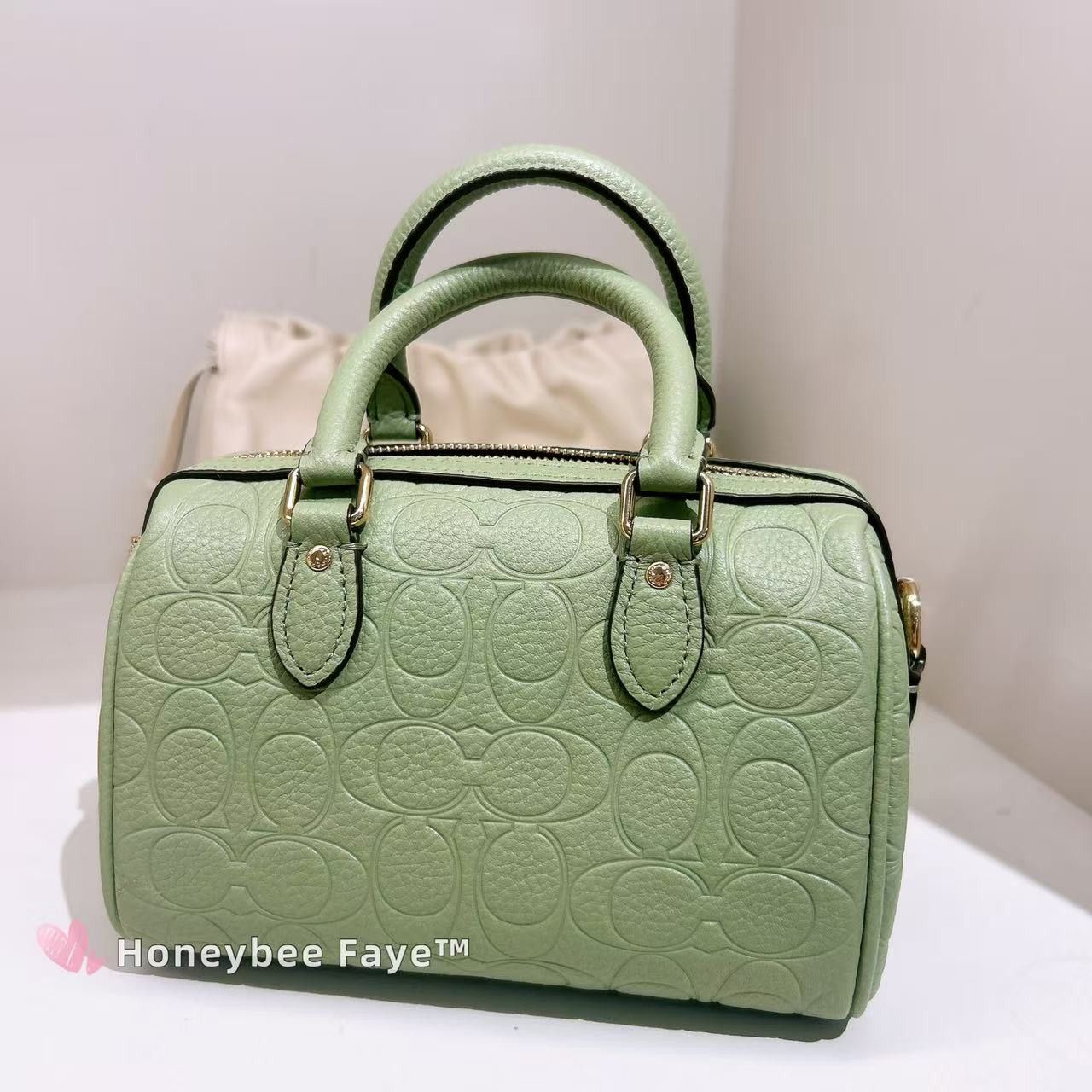 Coach Mini Rowan Crossbody Bag In Signature Leather CEW07 Size ONE SIZE - 4 Thumbnail