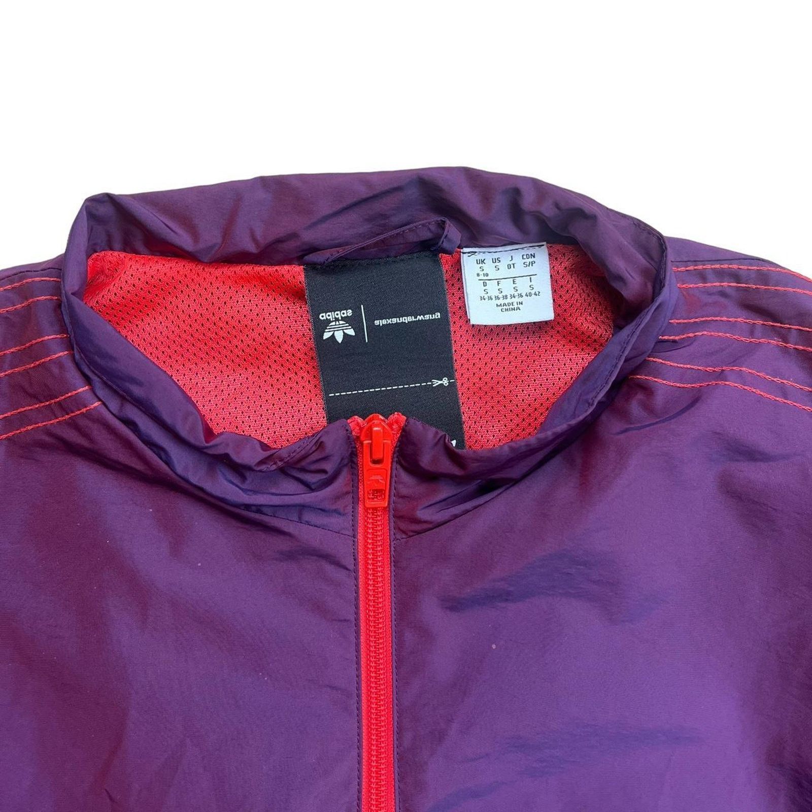 Adidas Adidas x Alexander Wang Purple Track Pullover Size S / US 4 / IT 40 - 2 Thumbnail