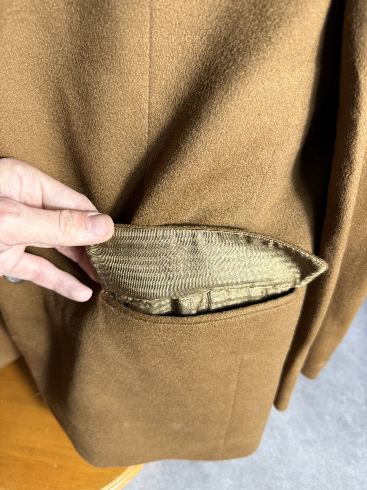 Designer × Loro Piana × Vintage Loro Piana Vest Blazer Wool Cashmere Brown Vintage Size 40R - 7 Thumbnail