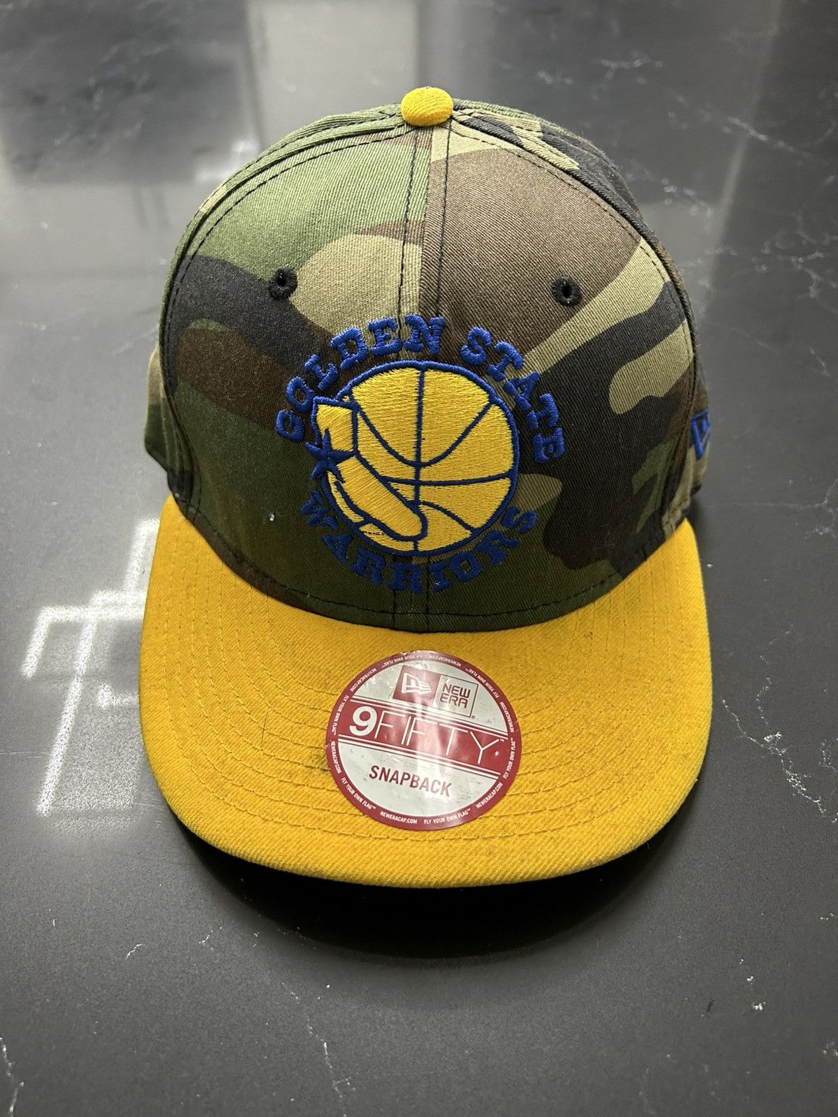 New Era Golden State Warriors Camouflage 9Fifty SnapBack Size ONE SIZE - 1 Thumbnail
