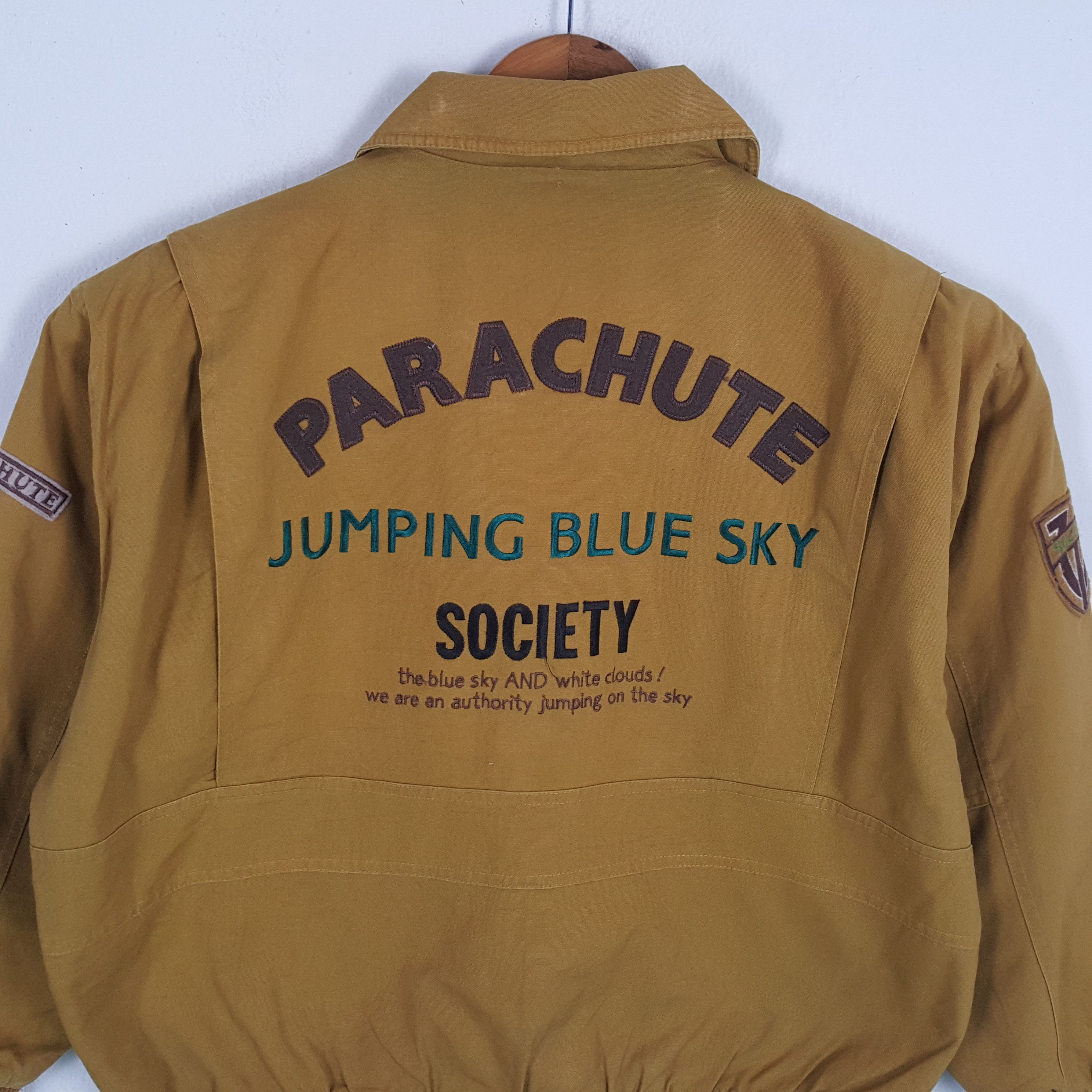 Vintage Vintage US AIR FORCE Parachute Bombers Jacket Size US XL / EU 56 / 4 - 2 Thumbnail