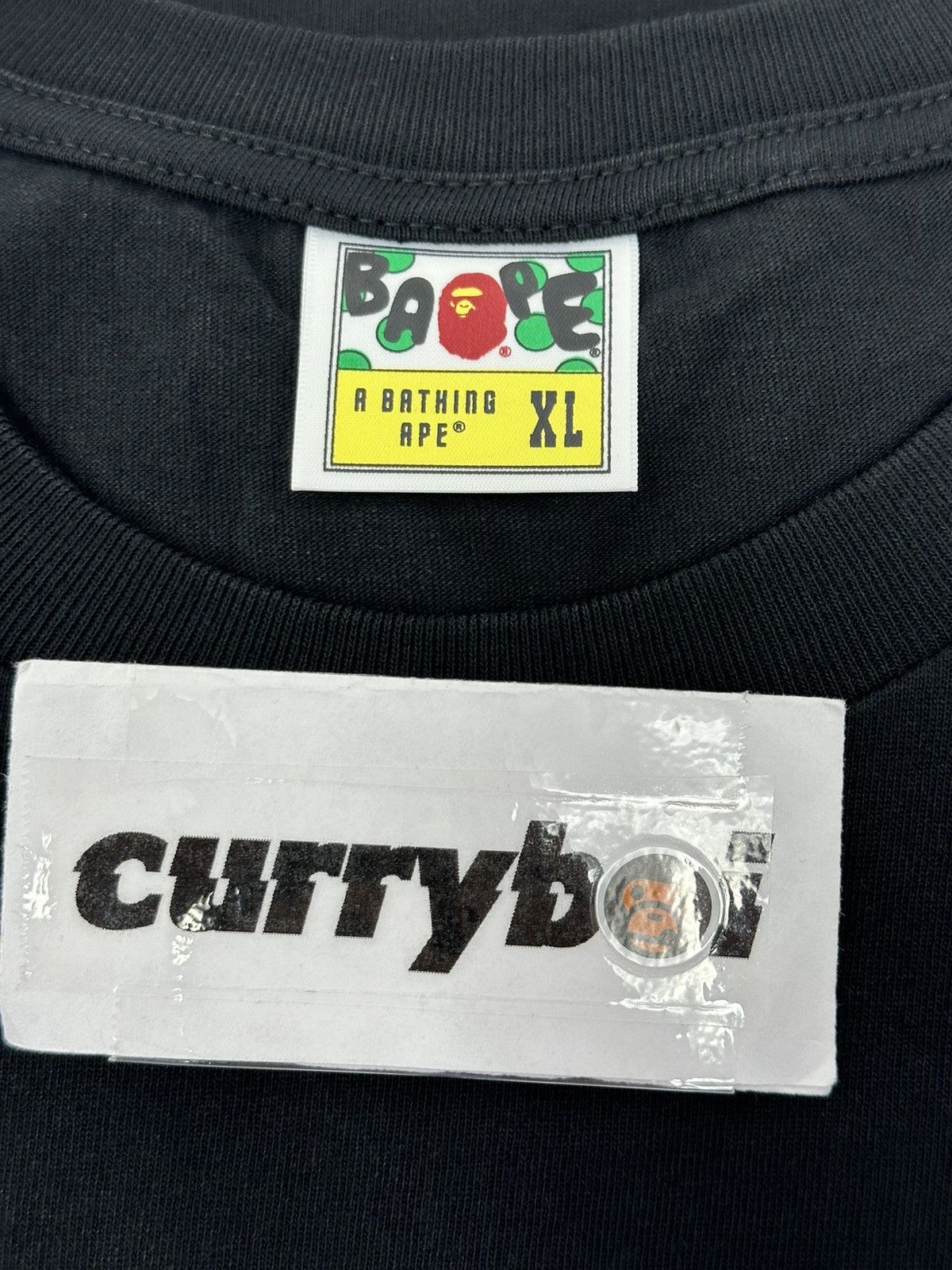 Bape CLASSIC Bape College Tee Black Size US XL / EU 56 / 4 - 4 Thumbnail