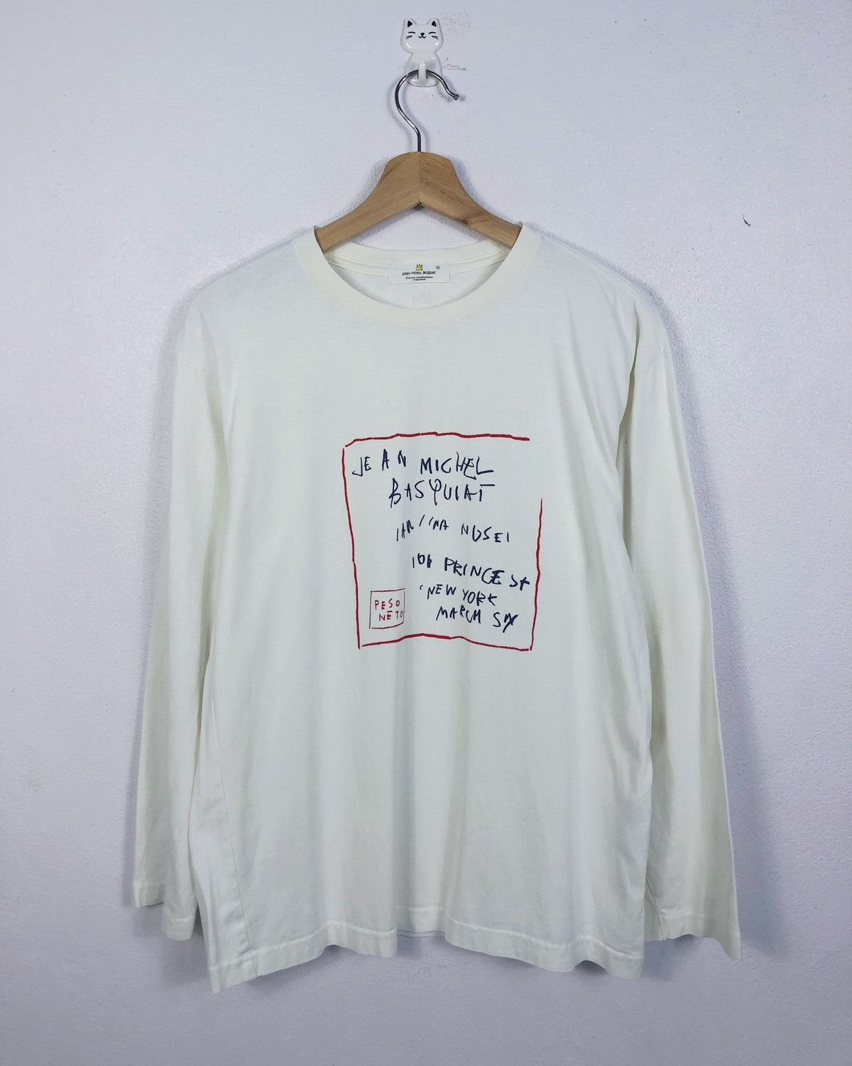 Jean-Michel Basquiat Rare Uniqlo X Jean Michel Basquait LS Tee Size US M / EU 48-50 / 2 - 1 Thumbnail