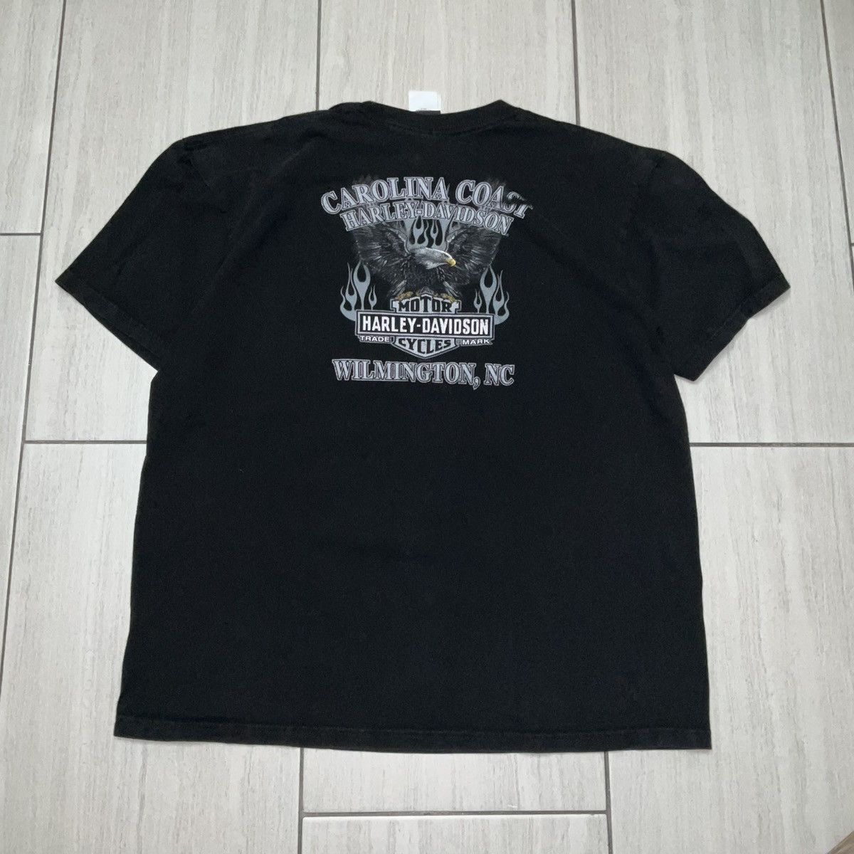 Harley Davidson Vintage Harley Davidson Jester Screwed T-shirt Size US XL / EU 56 / 4 - 4 Thumbnail