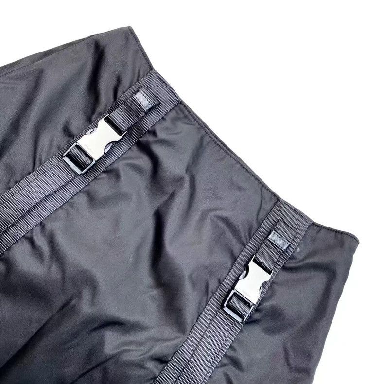 Prada Prada Black triangle iron standard short skirt Size 25" / US 0 / IT 36 - 3 Thumbnail